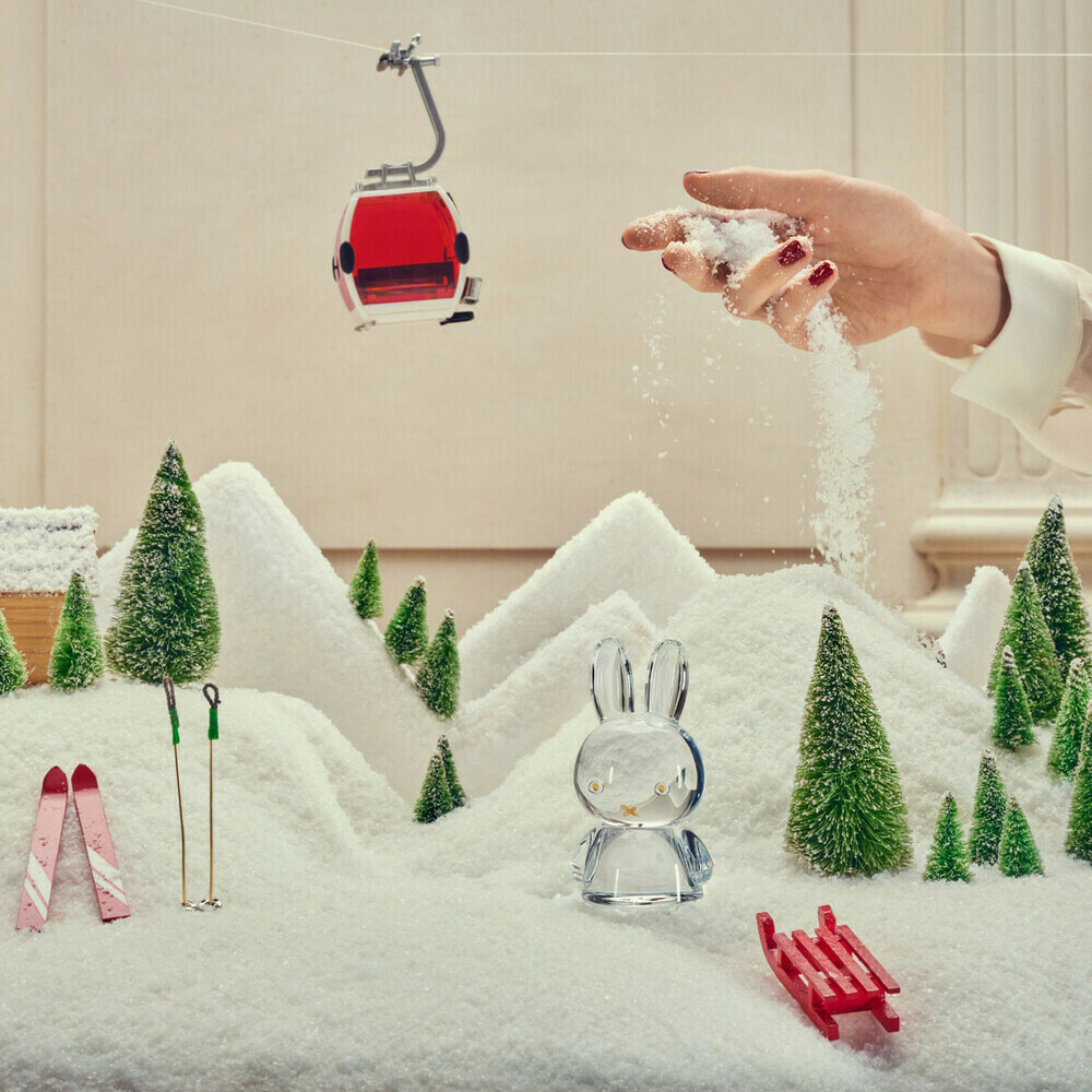 Скульптура Кролик Миффи 10.5 см хрусталь прозрачный Baccarat 2815127