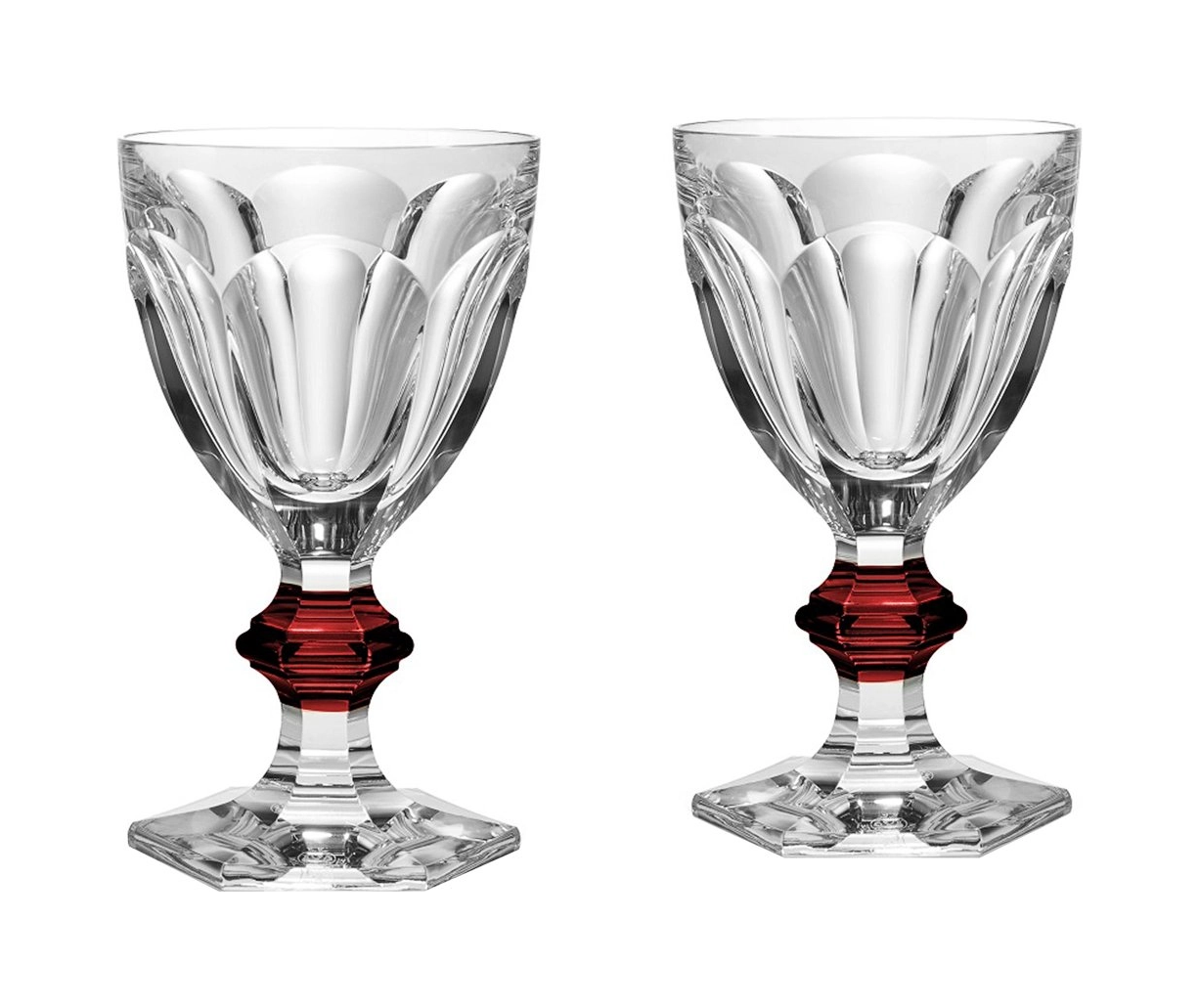Набор из 2-х бокалов для вина HARCOURT №2 250 мл хрусталь красный
