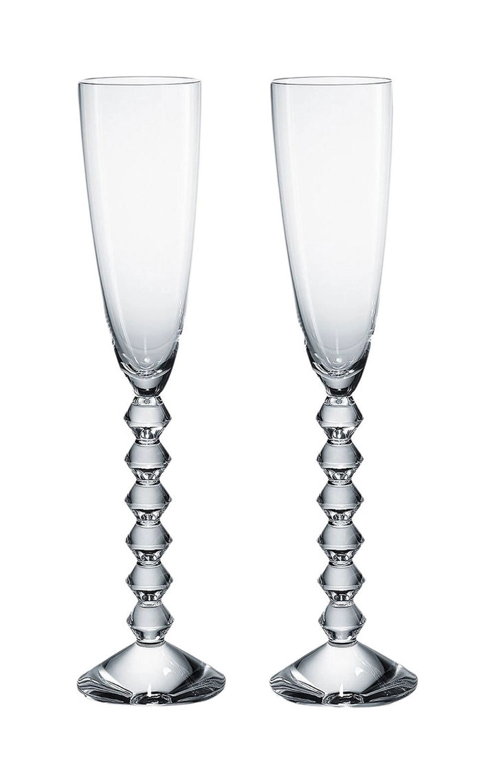 Набор из 2-х бокалов для шампанского VEGA 175 мл хрусталь прозрачный