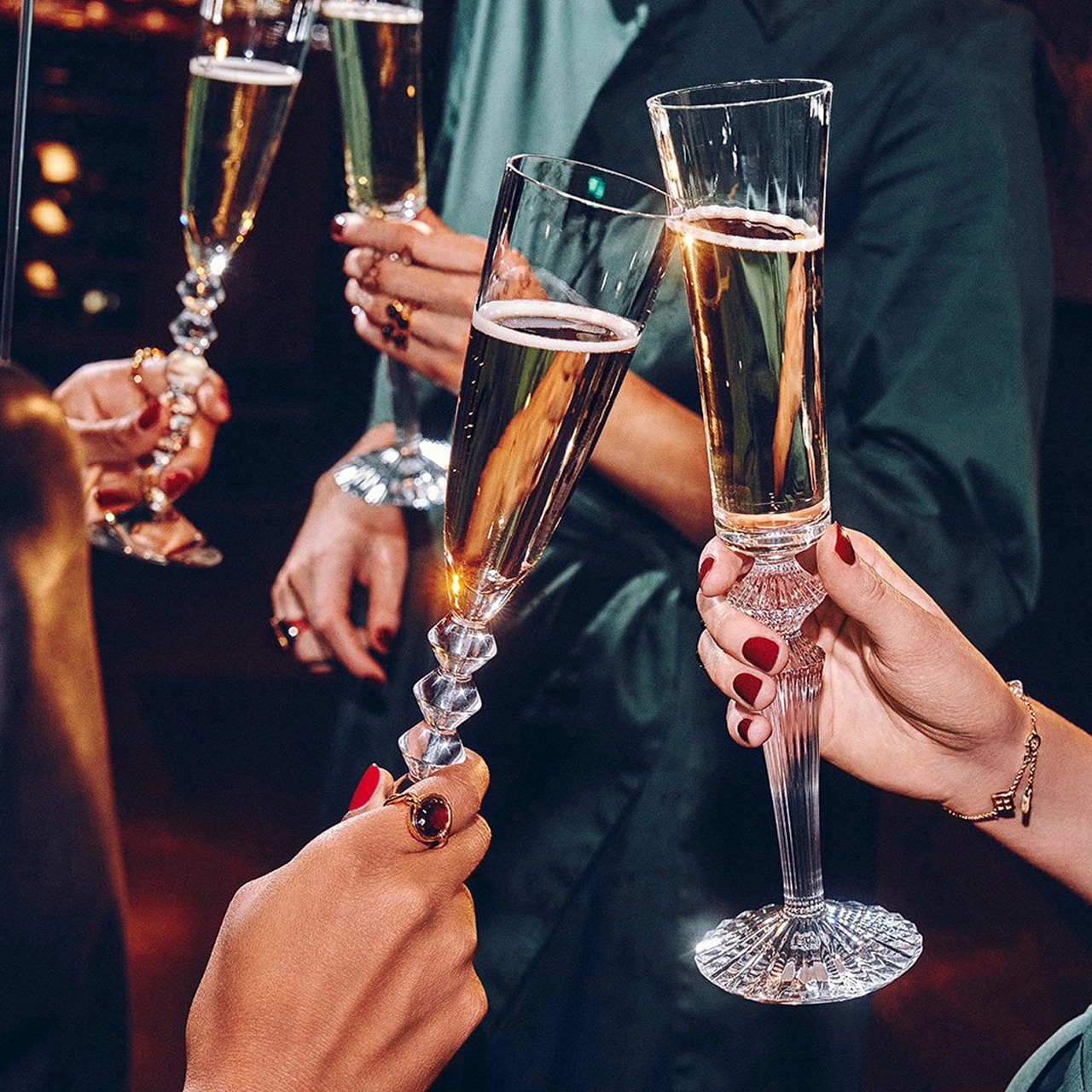 Набор из 2-х бокалов для шампанского VEGA 175 мл хрусталь прозрачный – 2