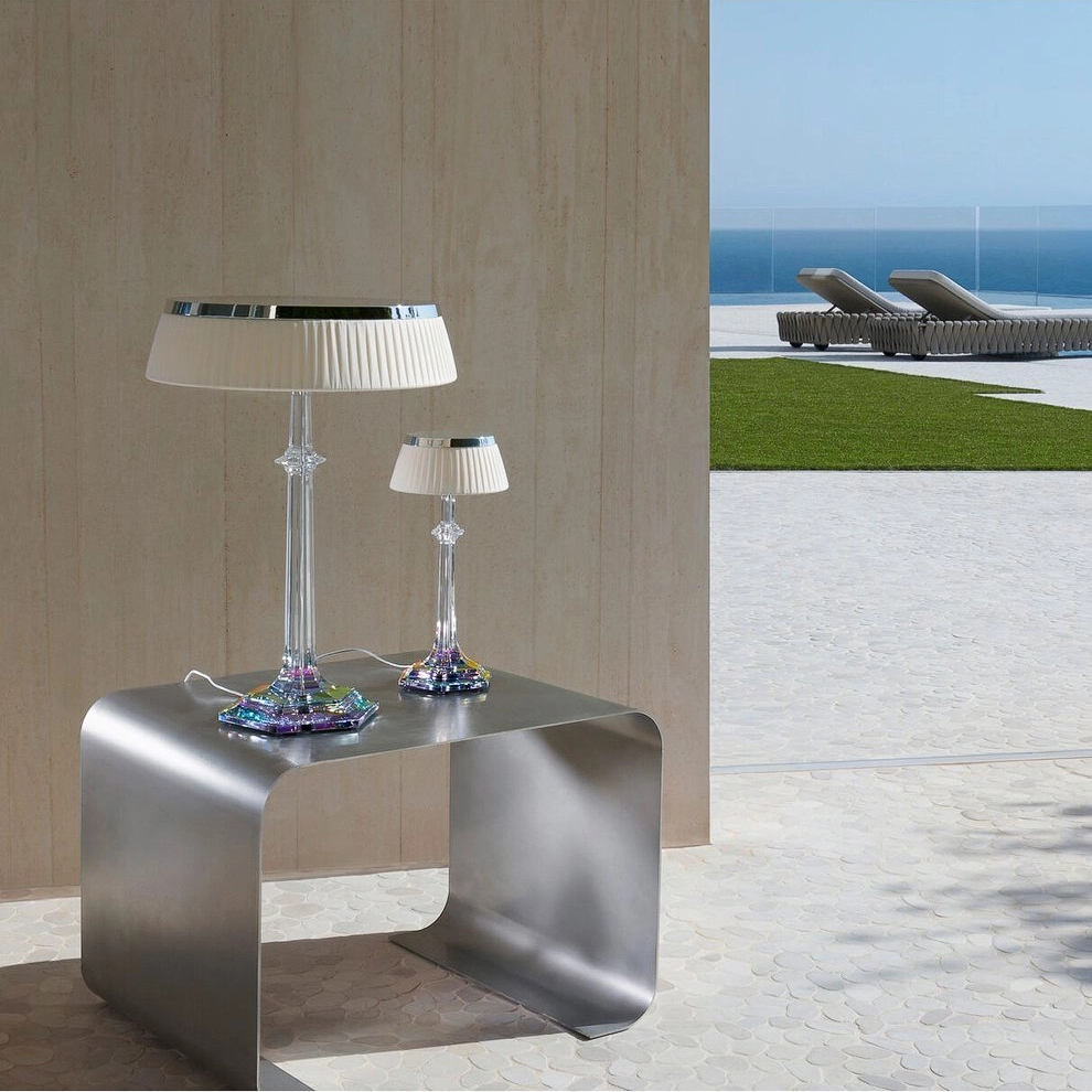 Настольная лампа BON JOUR VERSAILLES 42 см хрусталь переливающаяся – 2