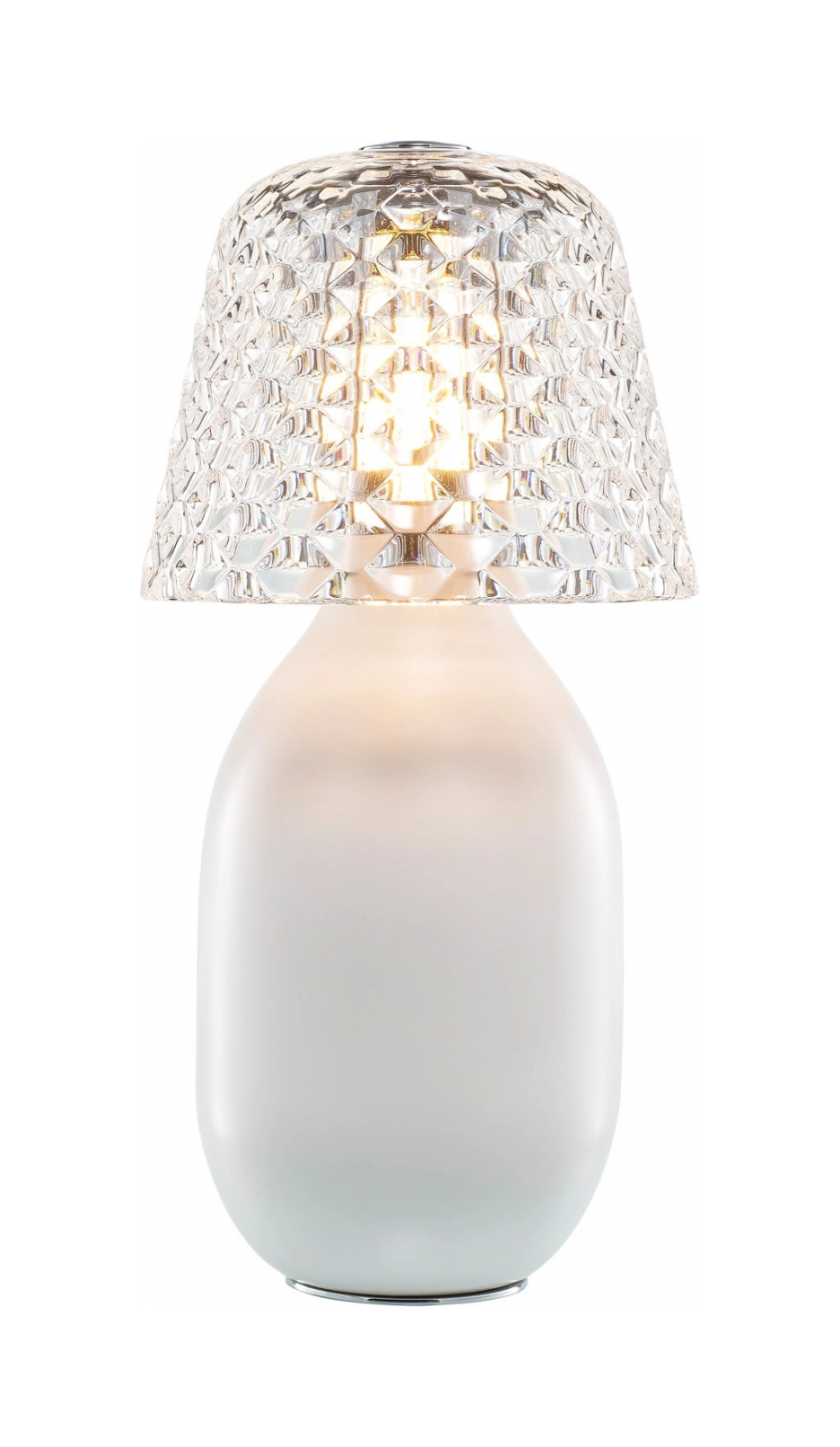 Настольная лампа BABY CANDY LIGHT 29 см керамика белая Baccarat 2813778
