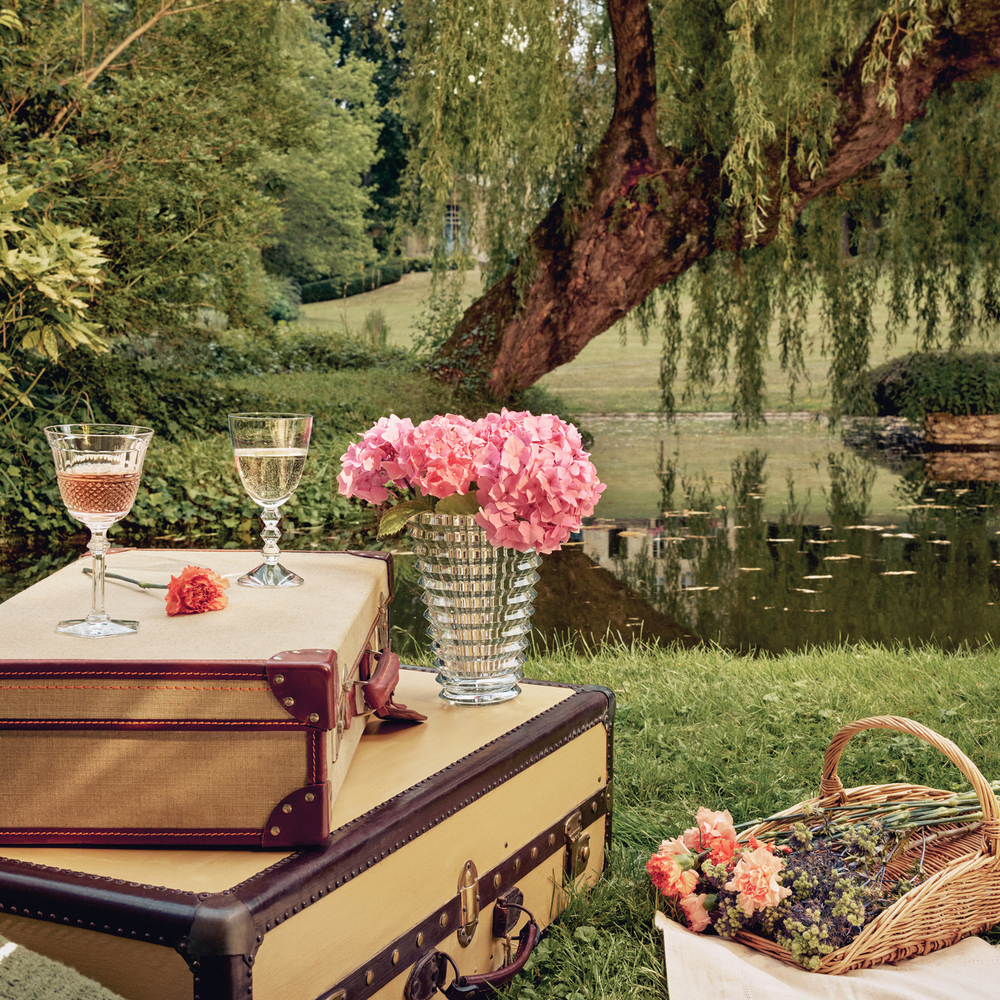 Ваза для цветов EYE овальная 15 см хрусталь прозрачный Baccarat 2103679