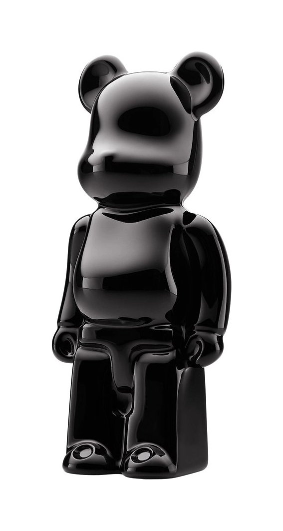Статуэтка BE@RBRICK Медведь 14 см черный хрусталь