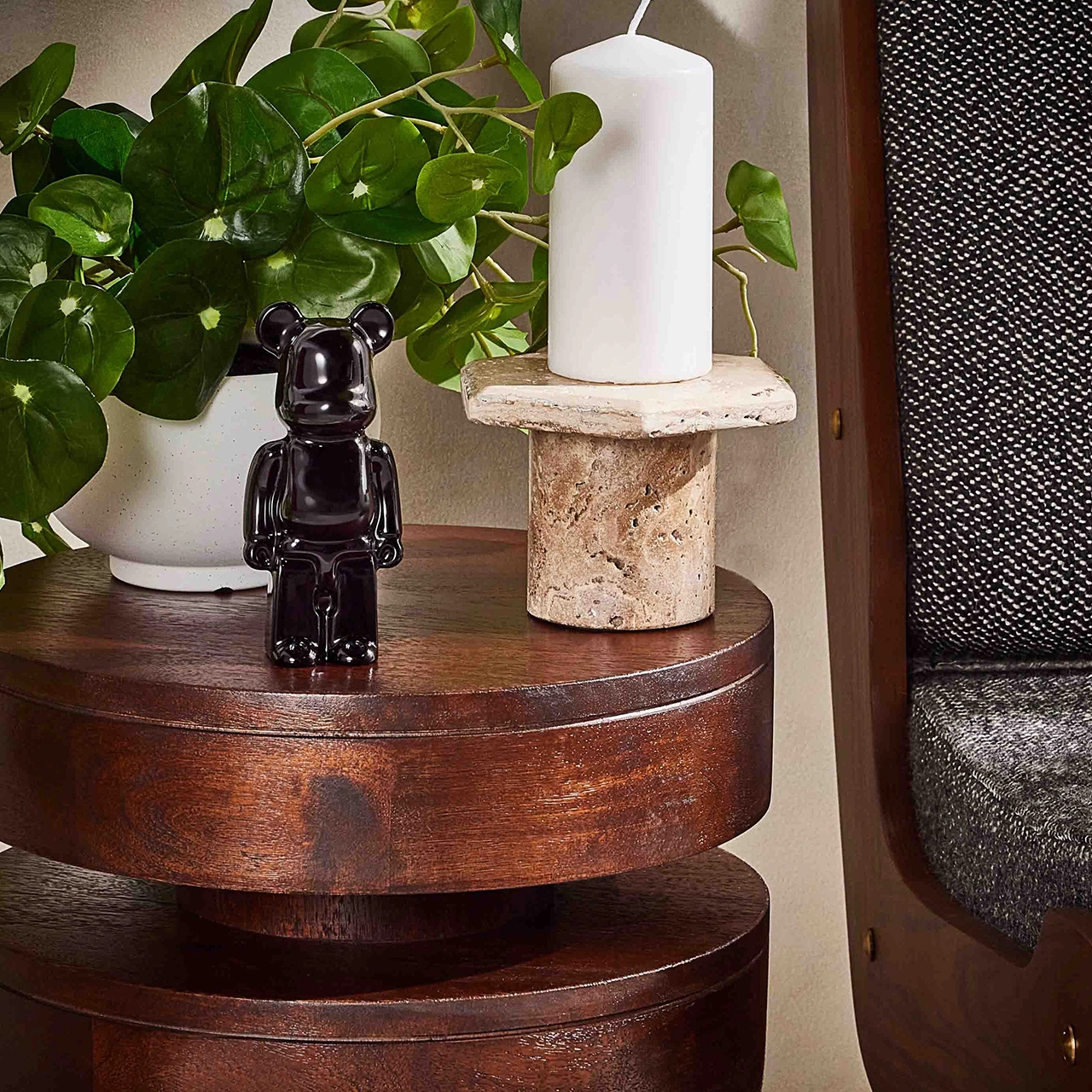 Статуэтка BE@RBRICK Медведь 14 см черный хрусталь – 2