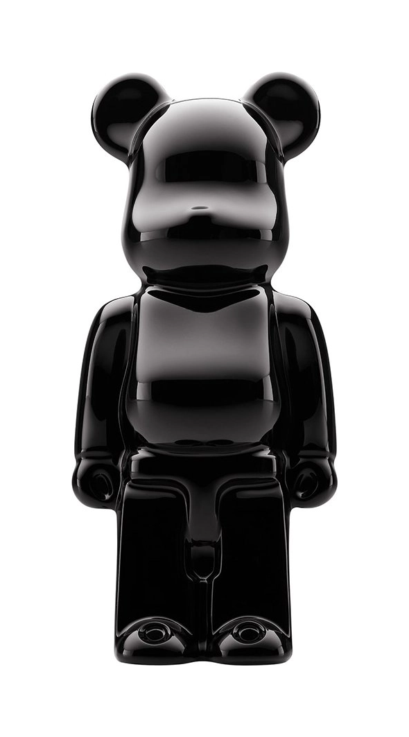 Статуэтка BE@RBRICK Медведь 14 см черный хрусталь Baccarat 2814153