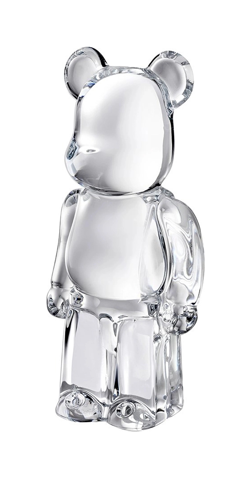 Статуэтка BE@RBRICK Медведь 14 см прозрачный хрусталь