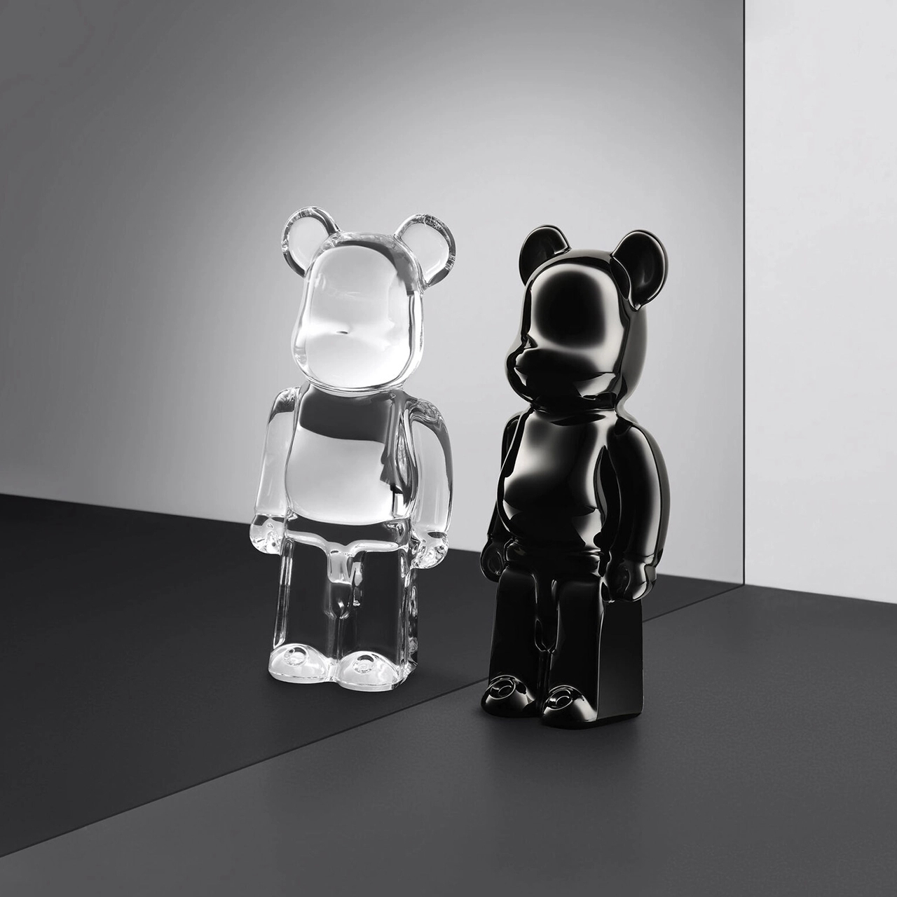 Статуэтка BE@RBRICK Медведь 14 см прозрачный хрусталь Baccarat 2813551
