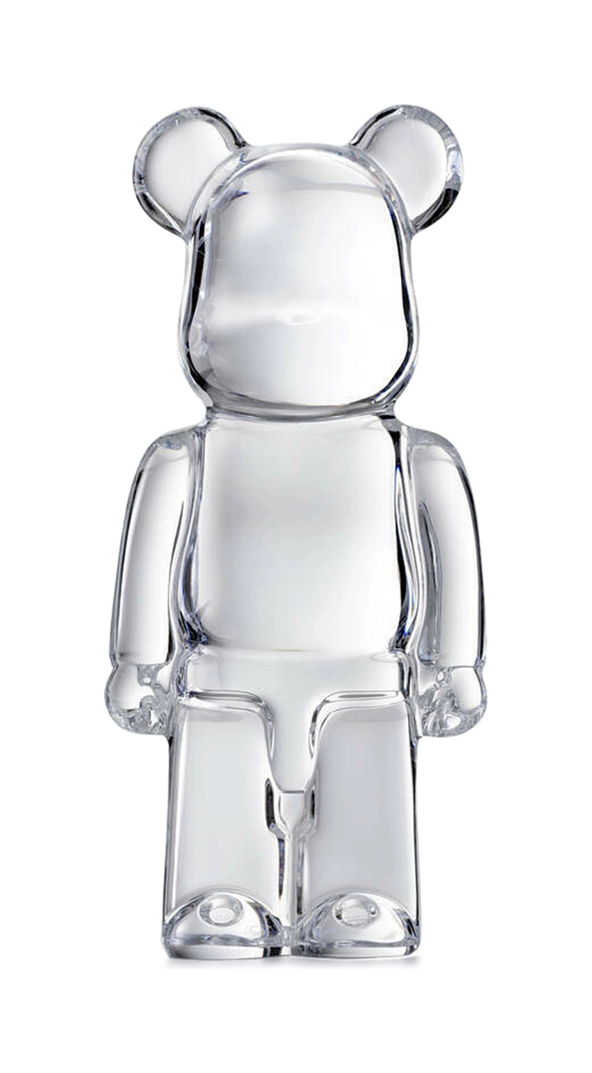 Статуэтка BE@RBRICK Медведь 14 см прозрачный хрусталь Baccarat 2813551