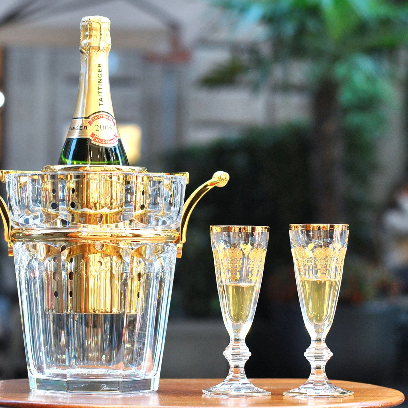 Бокал для шампанского HARCOURT EMPIRE 120 мл хрусталь позолота – 2