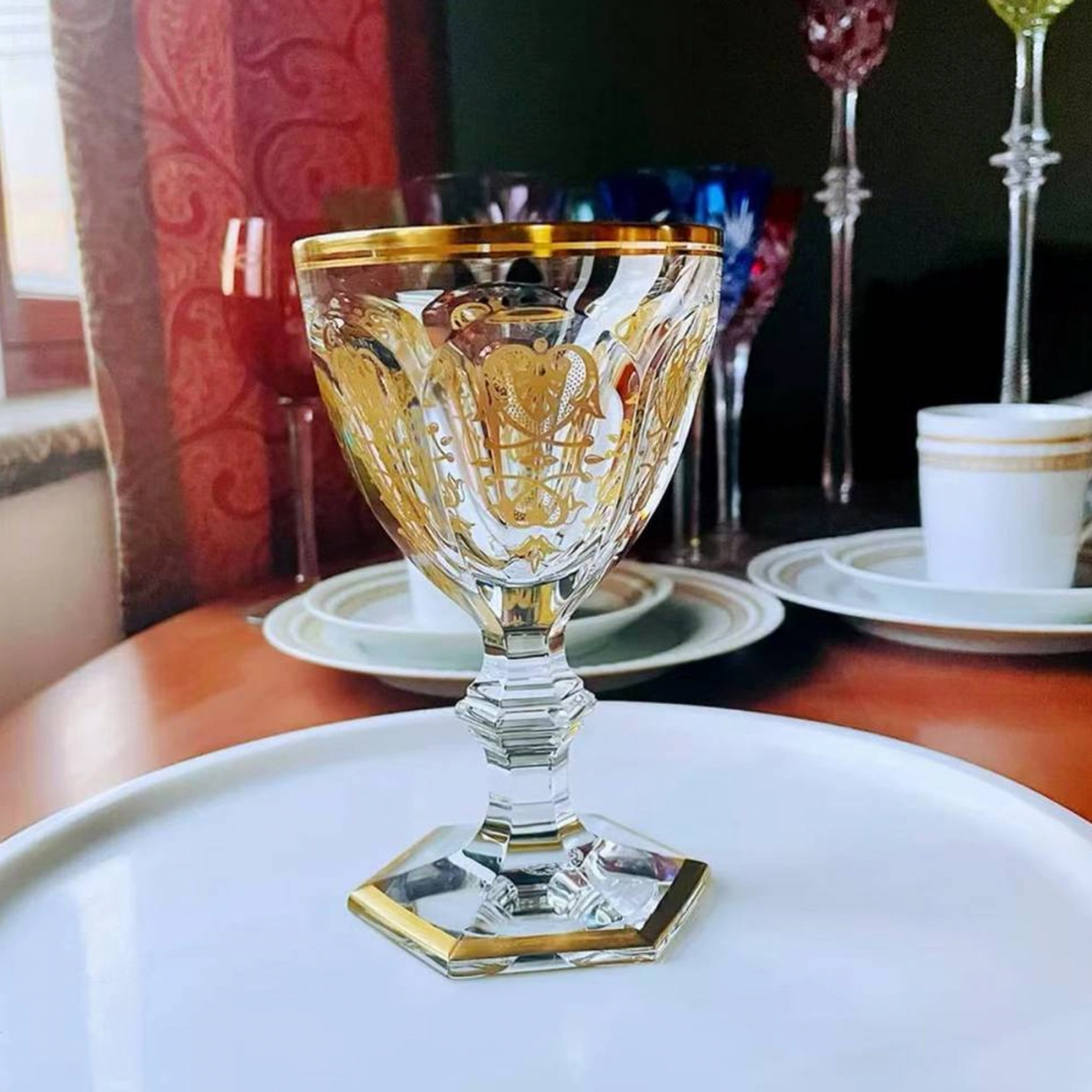 Бокал для вина HARCOURT EMPIRE №3 170 мл хрусталь позолота Baccarat 2810483