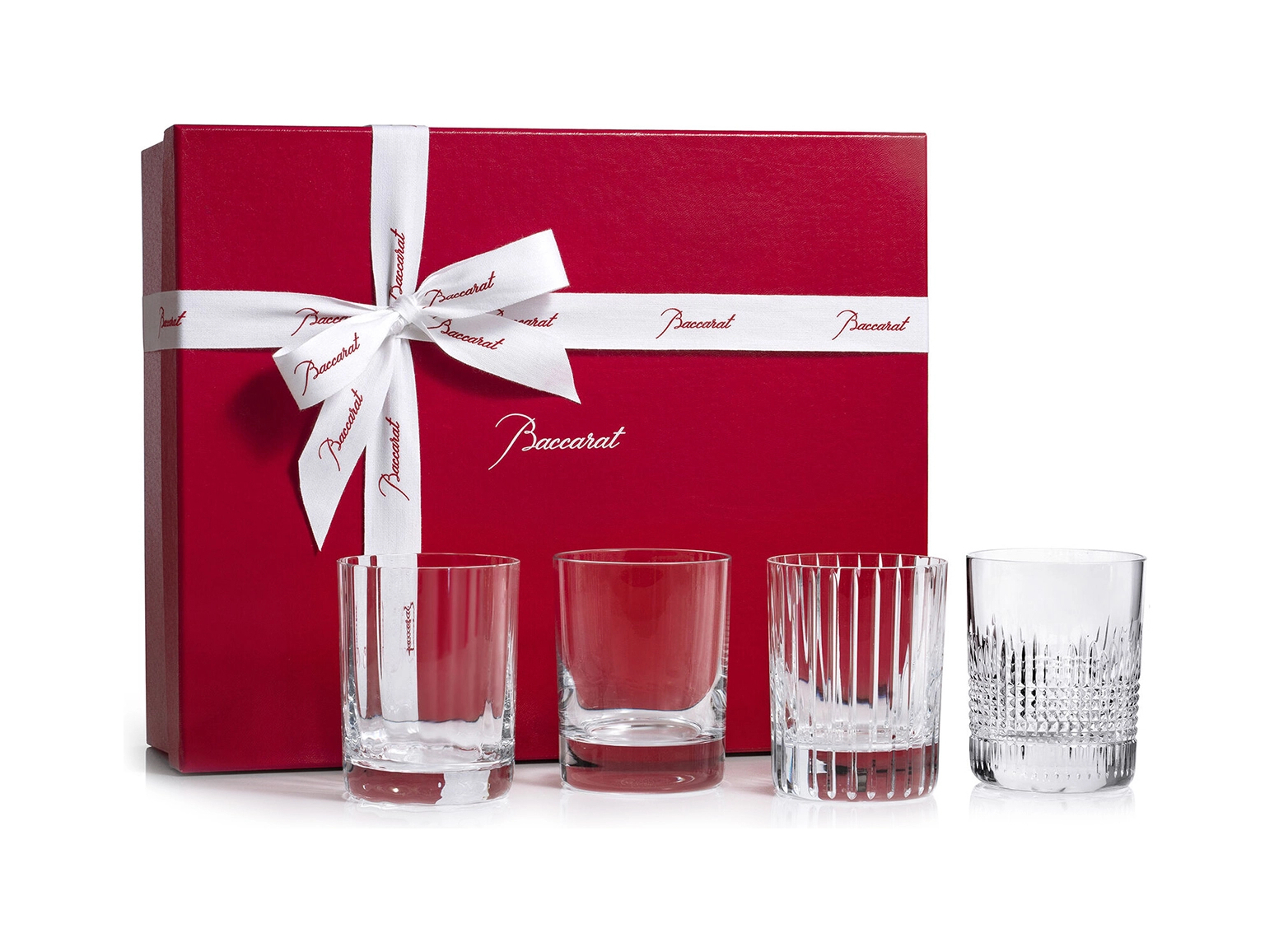 Набор из 4-х бокалов для виски ELEMENTS №2 хрусталь прозрачный Baccarat 2812728