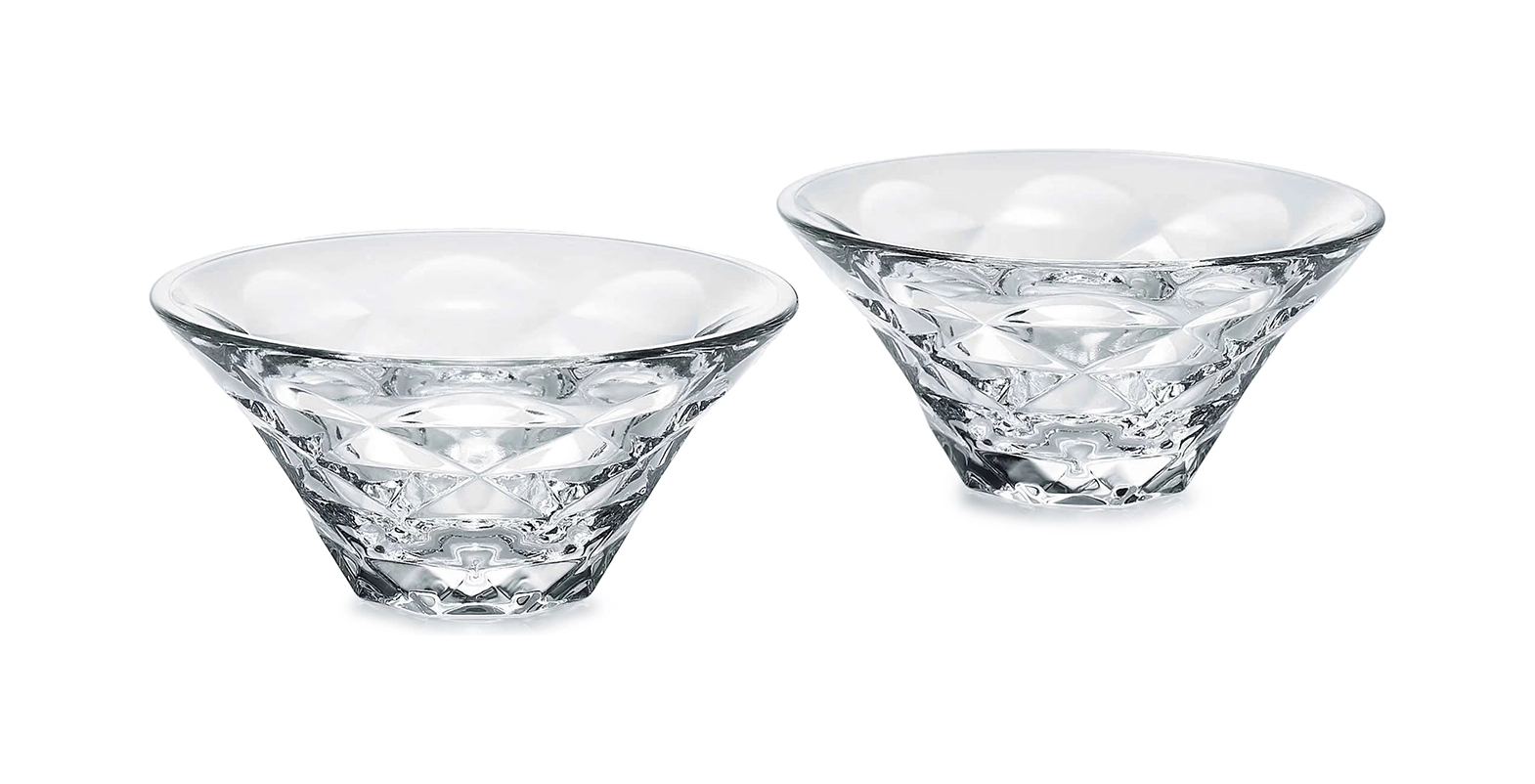 Набор из 2 розеток Baccarat SWING 8.5 см хрусталь