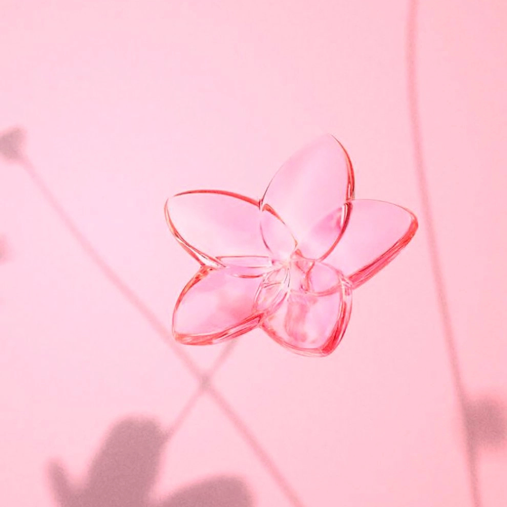Статуэтка BLOOM хрусталь розовая – 2