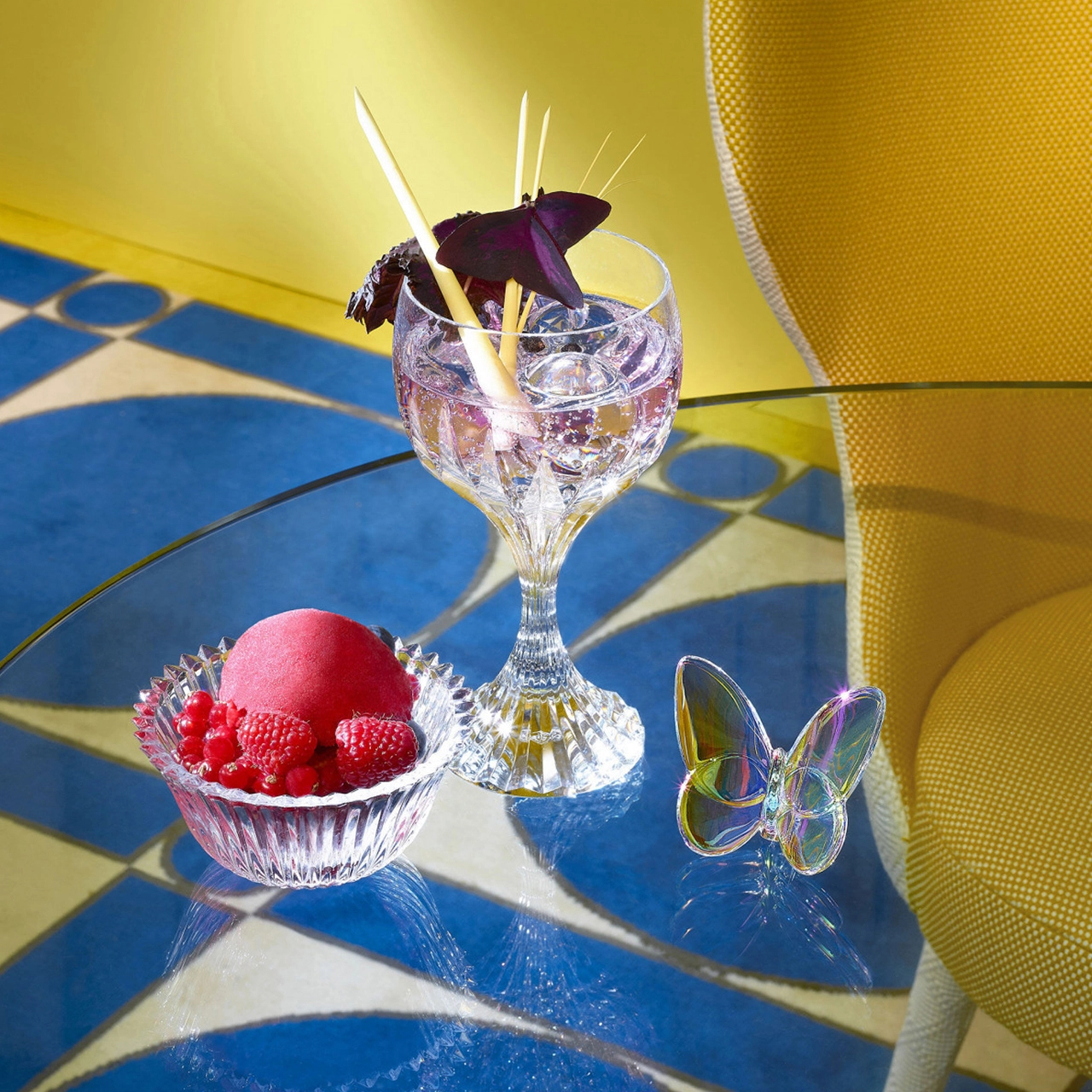 Ваза для фруктов MILLE NUITS 13 см хрусталь Baccarat 2602774