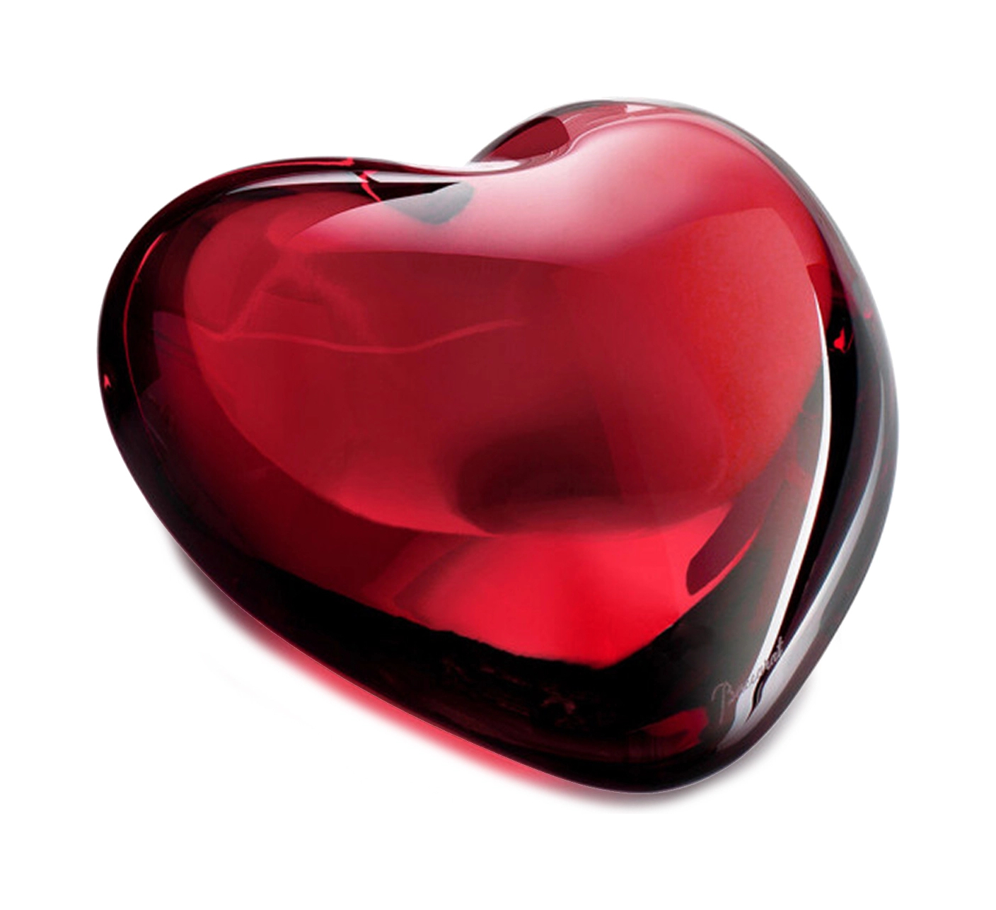 Статуэтка COEUR Сердце 4.2 см хрусталь красное