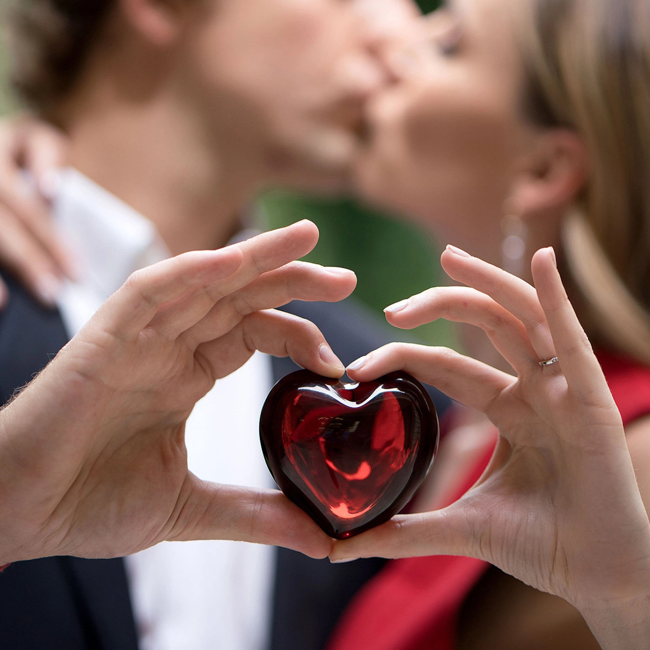 Статуэтка COEUR Сердце 4.2 см хрусталь красное – 2