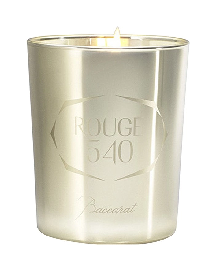Свеча ароматизированная ROUGE 540 в стакане 12.3 см золотая