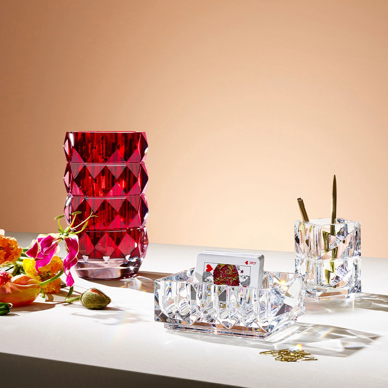 Мелочница LOUXOR 17х13 см хрусталь прозрачная Baccarat 2812564