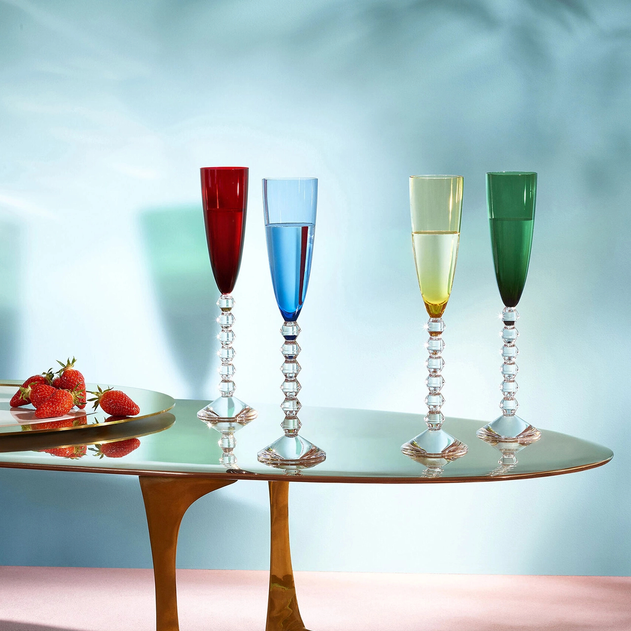 Набор из 2-х бокалов для шампанского VEGA 175 мл хрусталь красный Baccarat 2811806