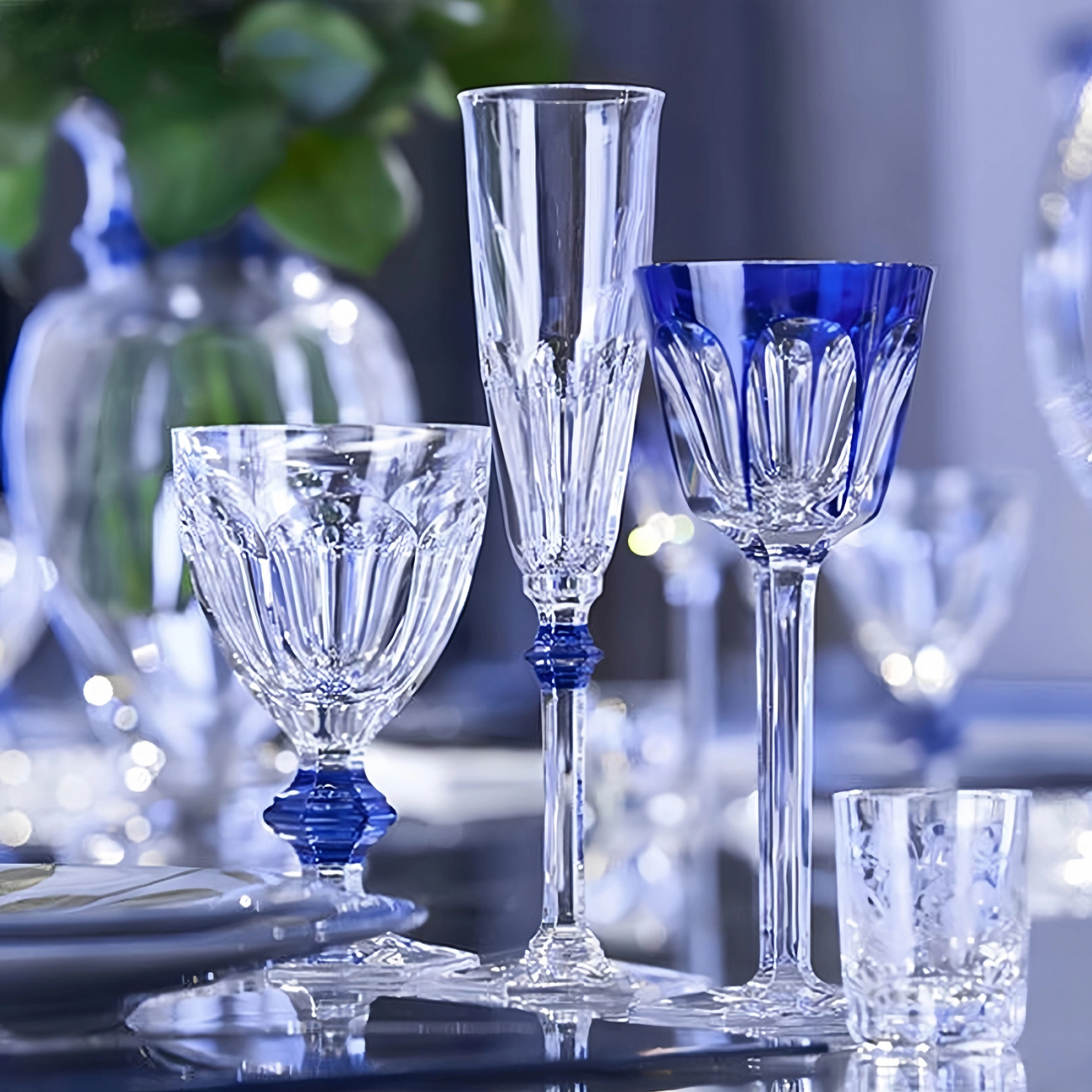 Бокал для вина HARCOURT 130 мл хрусталь синий Baccarat 1201132