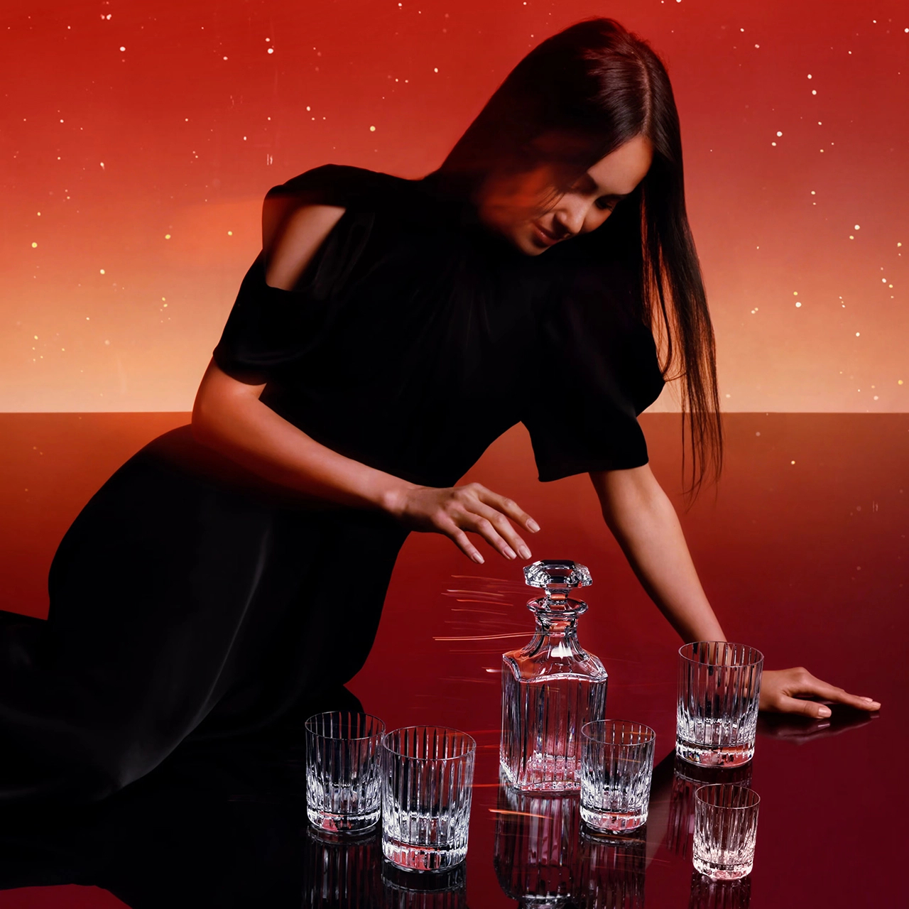 Набор из 2-х стопок HARMONIE №7 60 мл хрусталь Baccarat 2813210