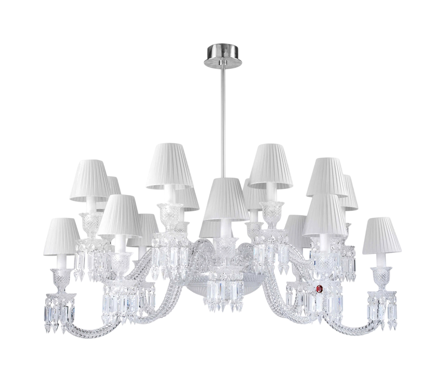 Люстра ZENITH ELLIPSE 117 см хрусталь