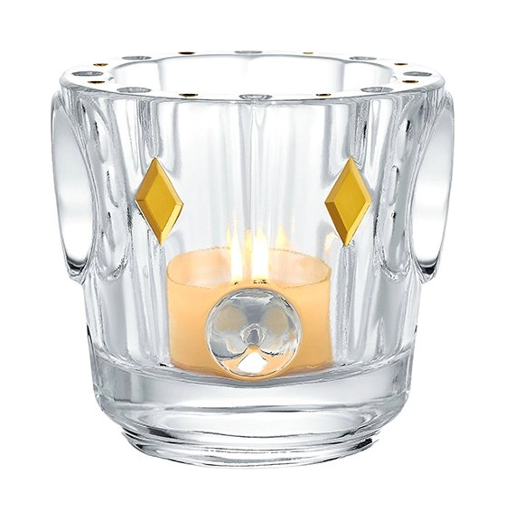 Подсвечник FAUNACRYSTOPOLIS BIRD 8 см хрусталь Baccarat 2814456