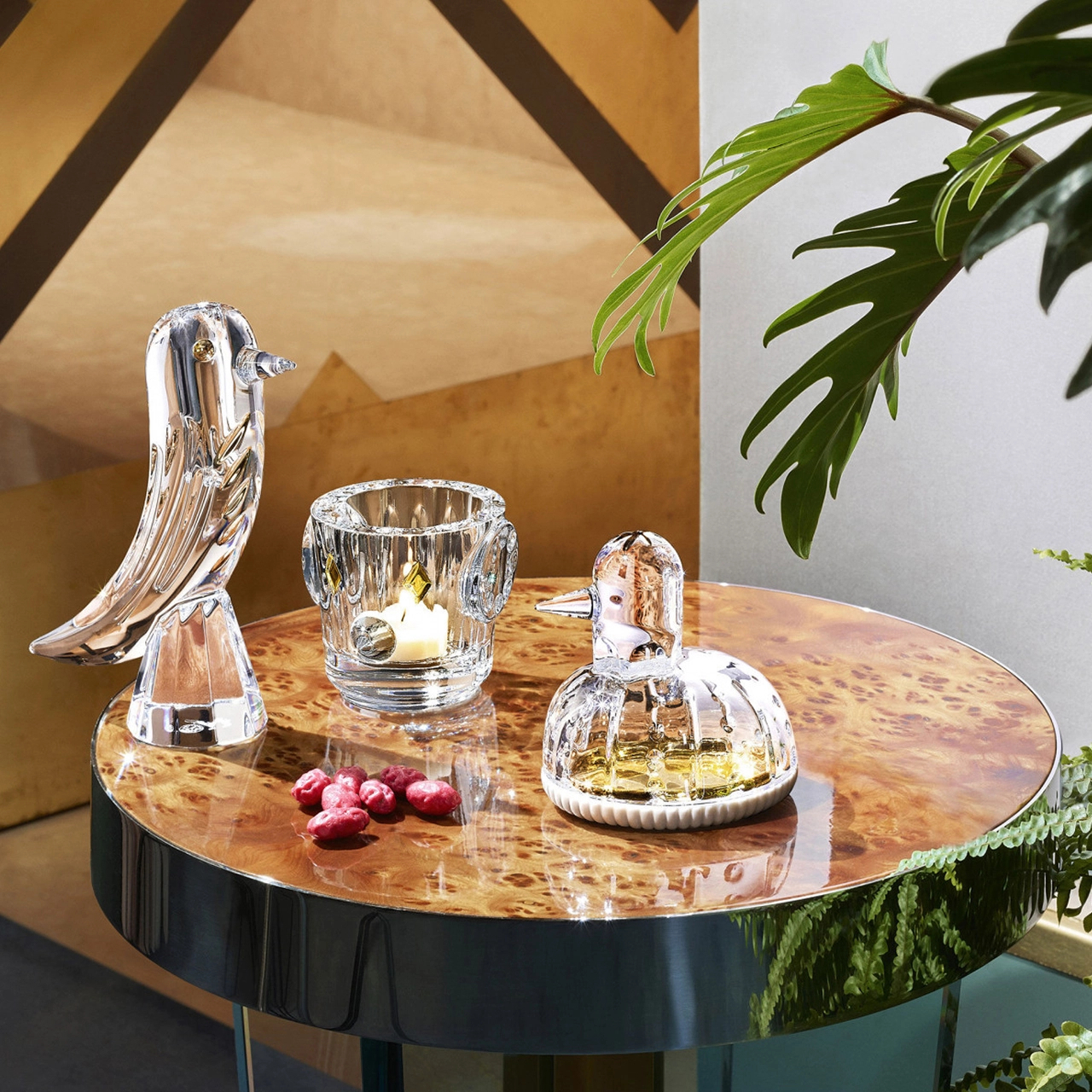 Шкатулка FAUNACRYSTOPOLIS ZOO Утка 11 см хрусталь Baccarat 2814457