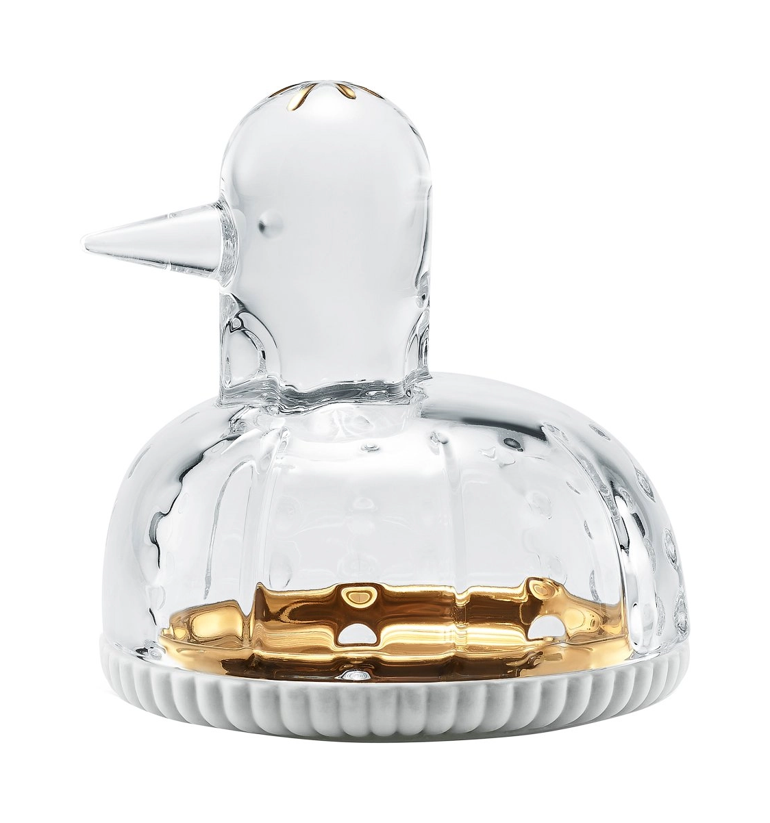 Шкатулка FAUNACRYSTOPOLIS ZOO Утка 11 см хрусталь Baccarat 2814457