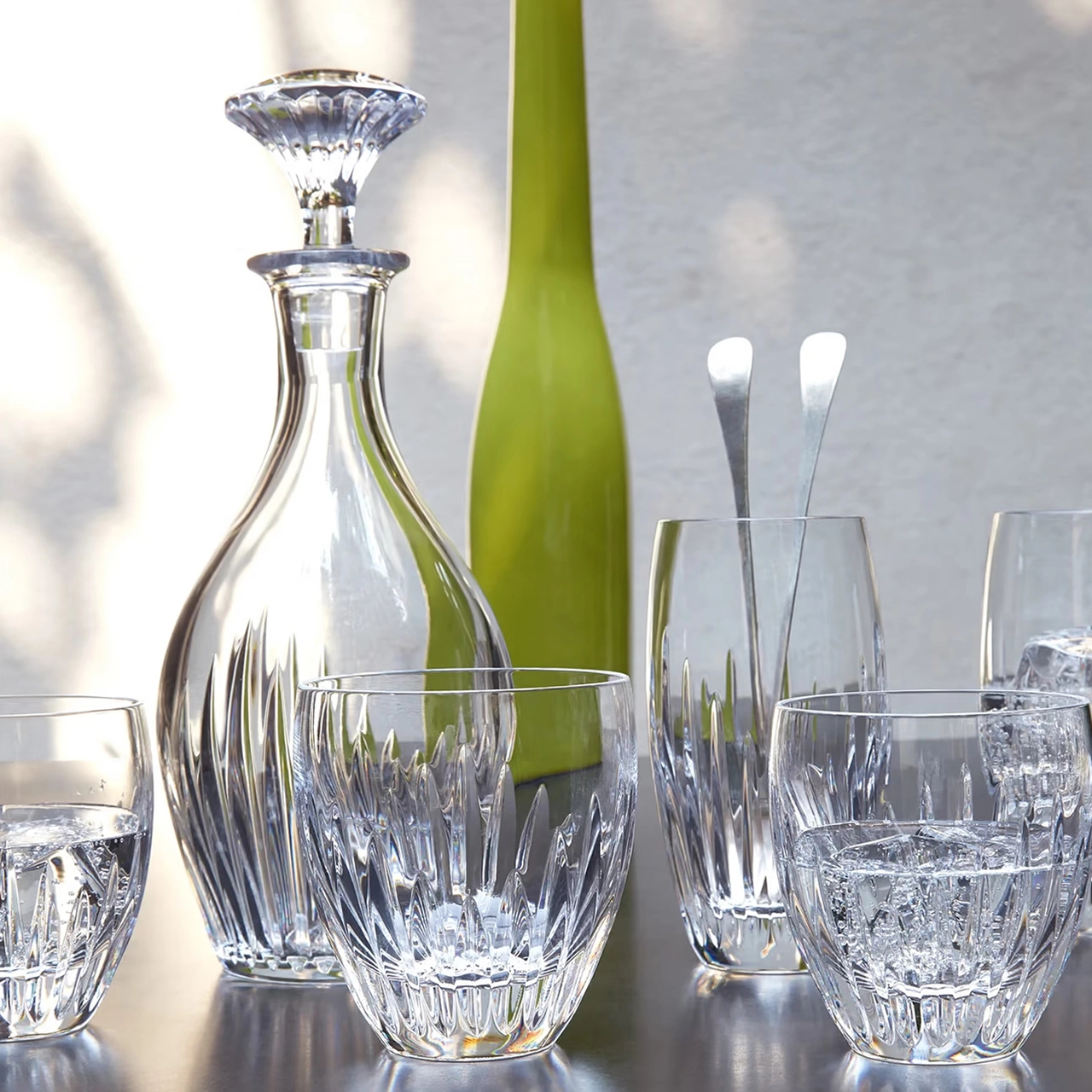 Набор из 2-х бокалов для виски MASSENA №2 370 мл хрусталь прозрачный Baccarat 2811295