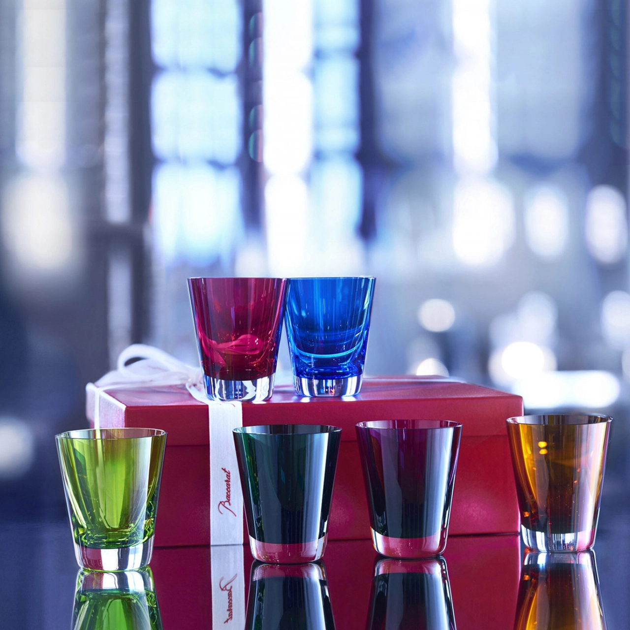 Набор из 2-х стаканов MOSAIQUE 220 мл хрусталь зеленый Baccarat 2811182