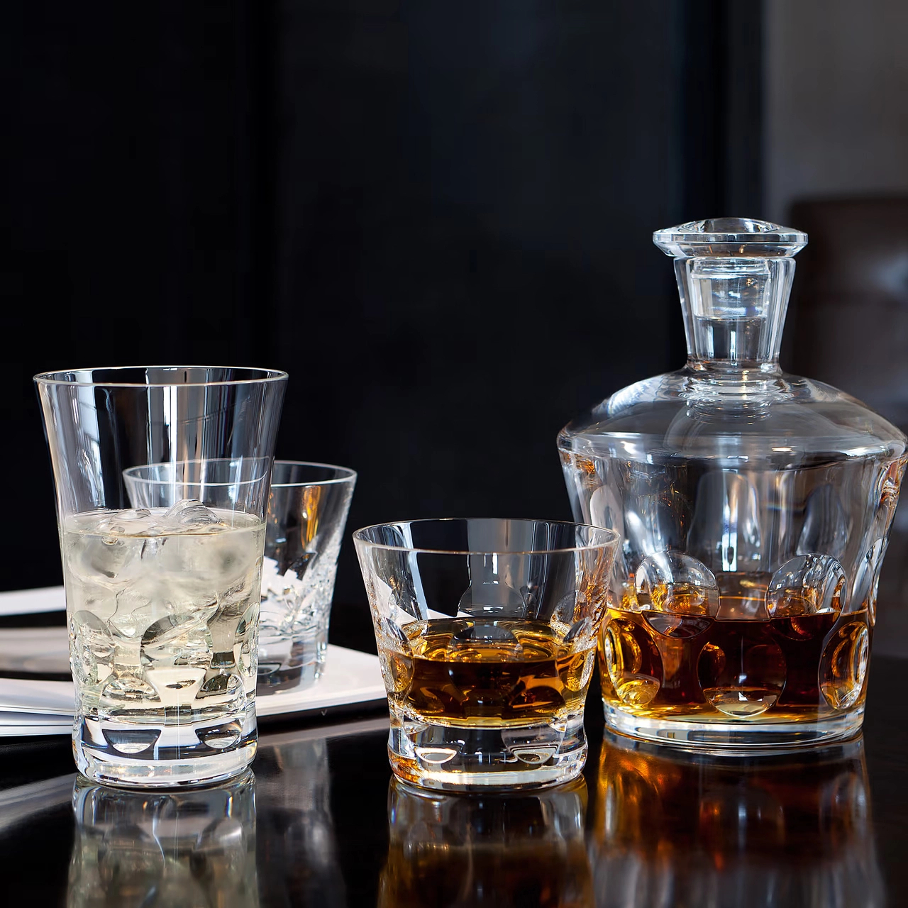 Набор из 2-х бокалов для виски BELUGA №2 350 мл хрусталь прозрачный Baccarat 2104387