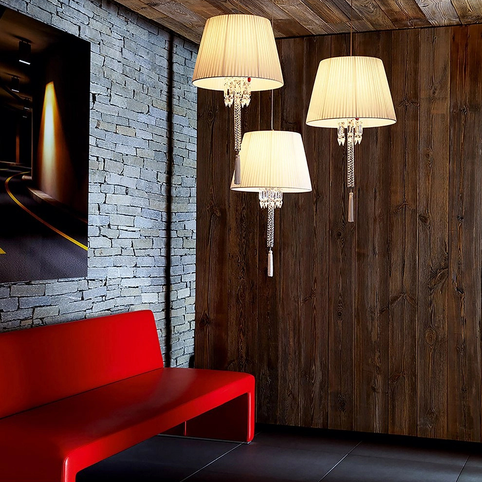 Лампа подвесная TORCH 36 см хрусталь – 2