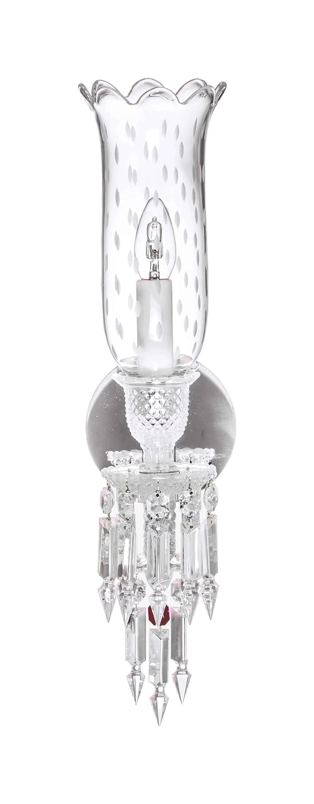 Настенный светильник ZENITH 47 см хрусталь 1 лампа без плафонов Baccarat 2807497