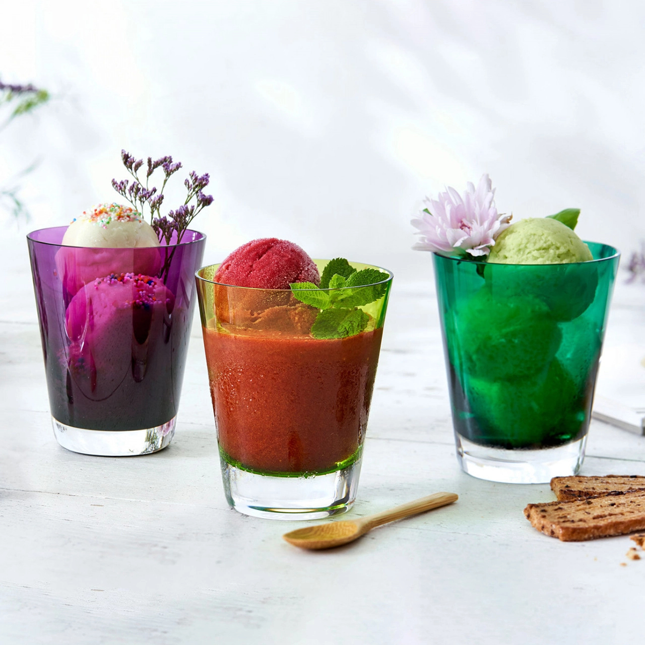 Набор из 2-х стаканов MOSAIQUE 220 мл хрусталь оливковый Baccarat 2811575