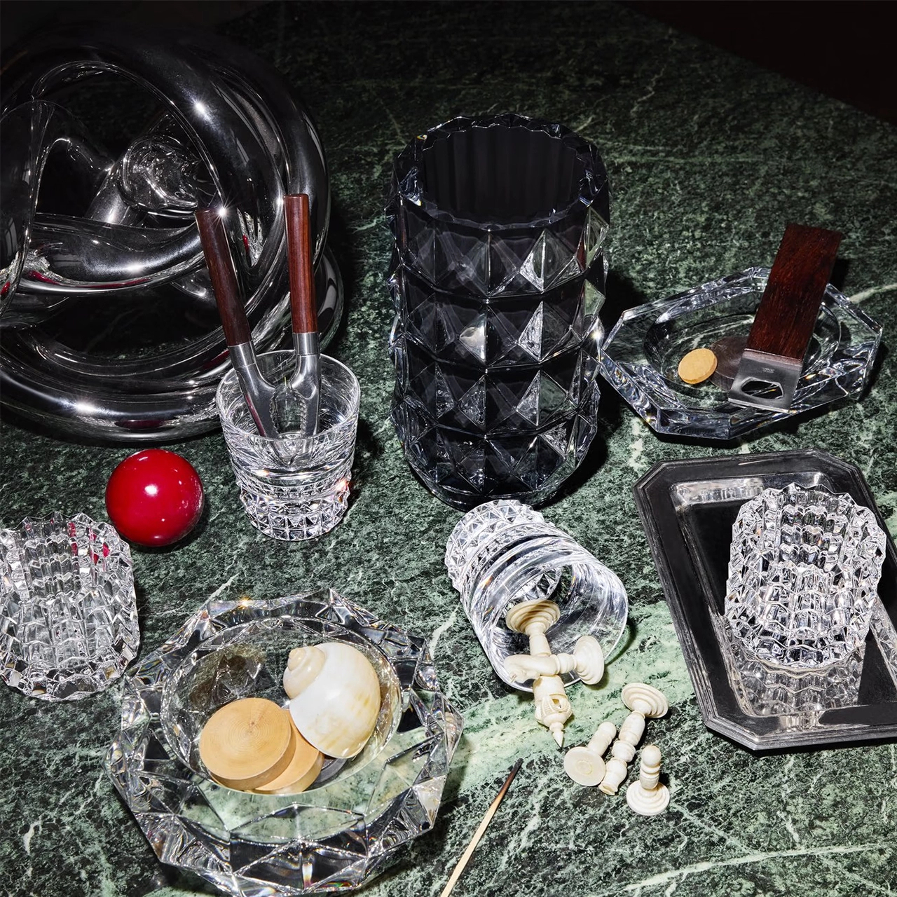 Набор из 2-х бокалов для виски LOUXOR 280 мл хрусталь прозрачный Baccarat 2808649