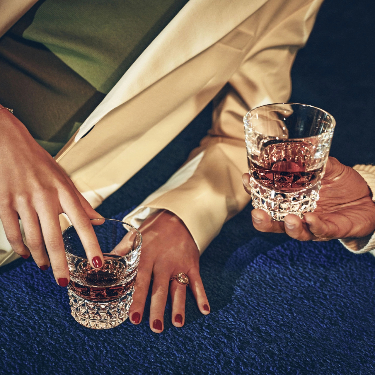 Набор из 2-х бокалов для виски LOUXOR 280 мл хрусталь прозрачный Baccarat 2808649