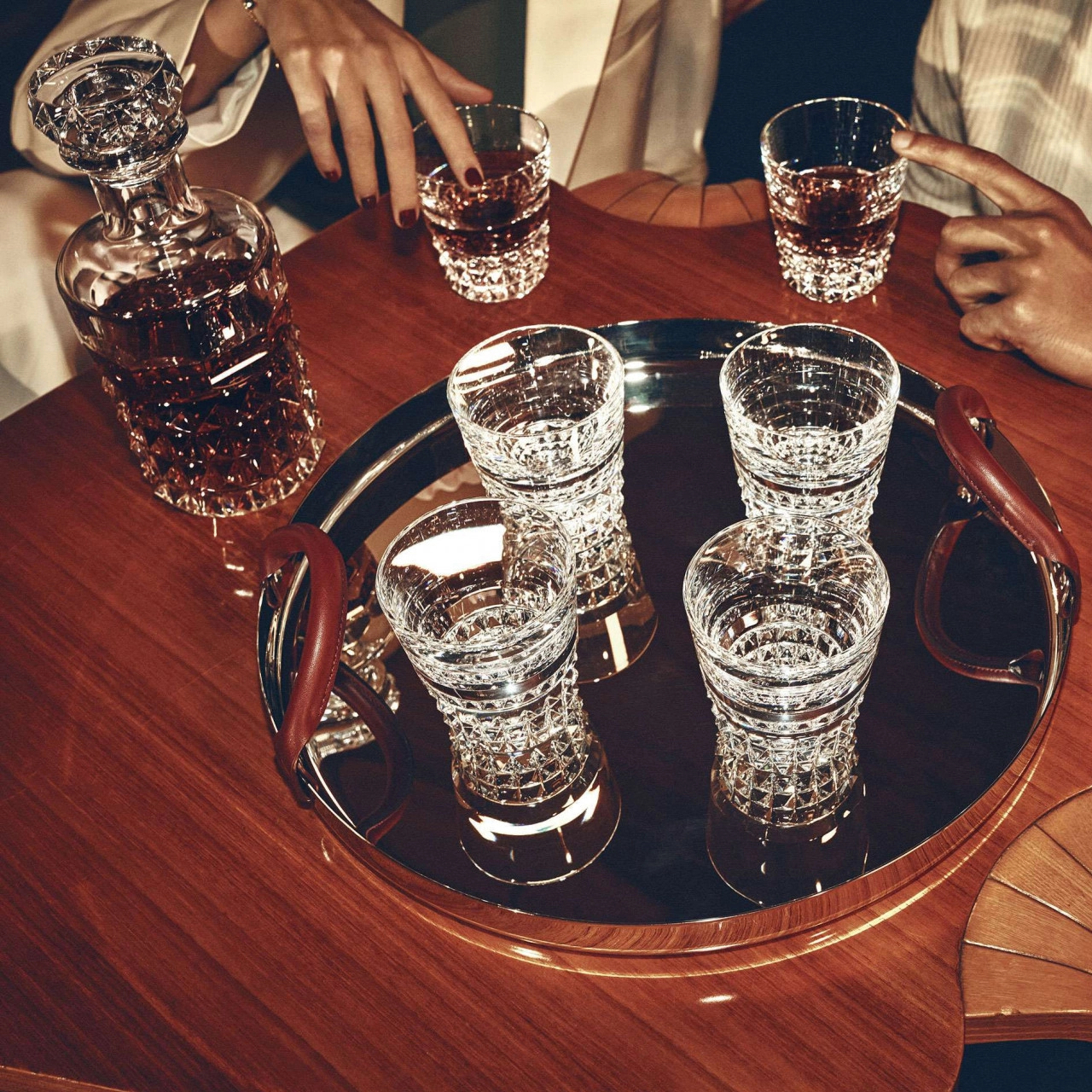 Набор из 2-х бокалов для виски LOUXOR 280 мл хрусталь прозрачный Baccarat 2808649