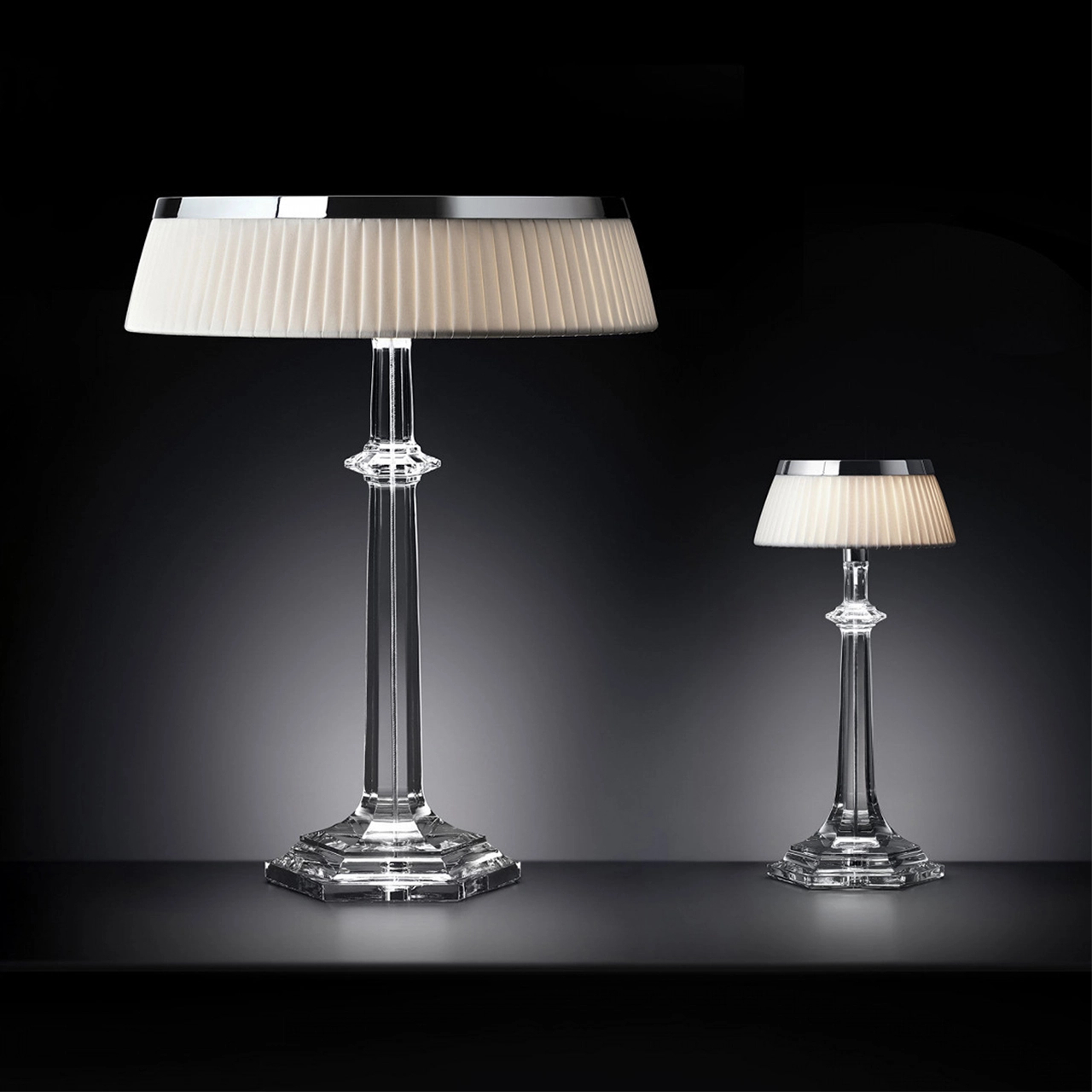 Настольная лампа BON JOUR VERSAILLES 42 см хрусталь прозрачная Baccarat 2812206