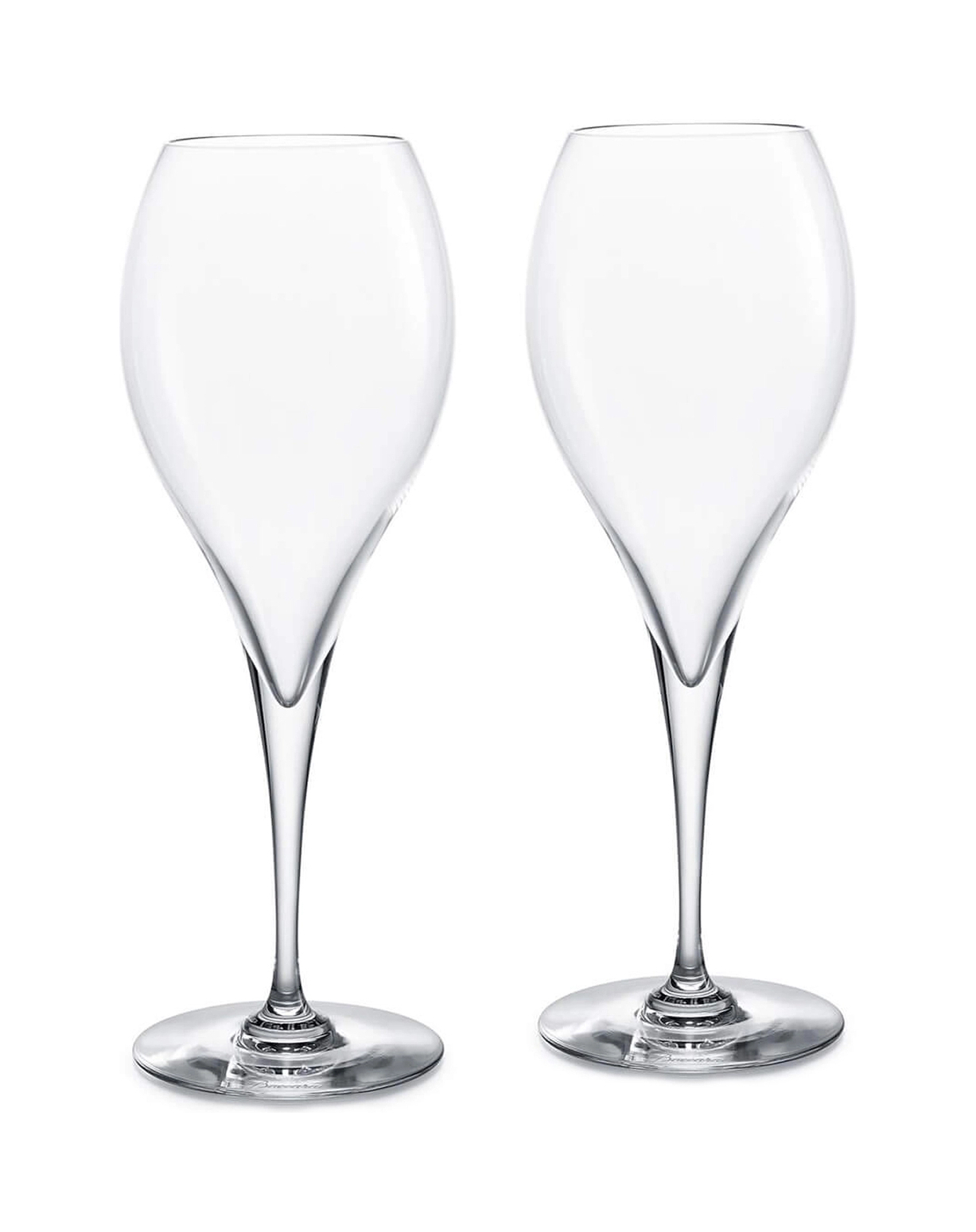 Набор из 2-х бокалов для шампанского OENOLOGIE 280 мл хрусталь прозрачный