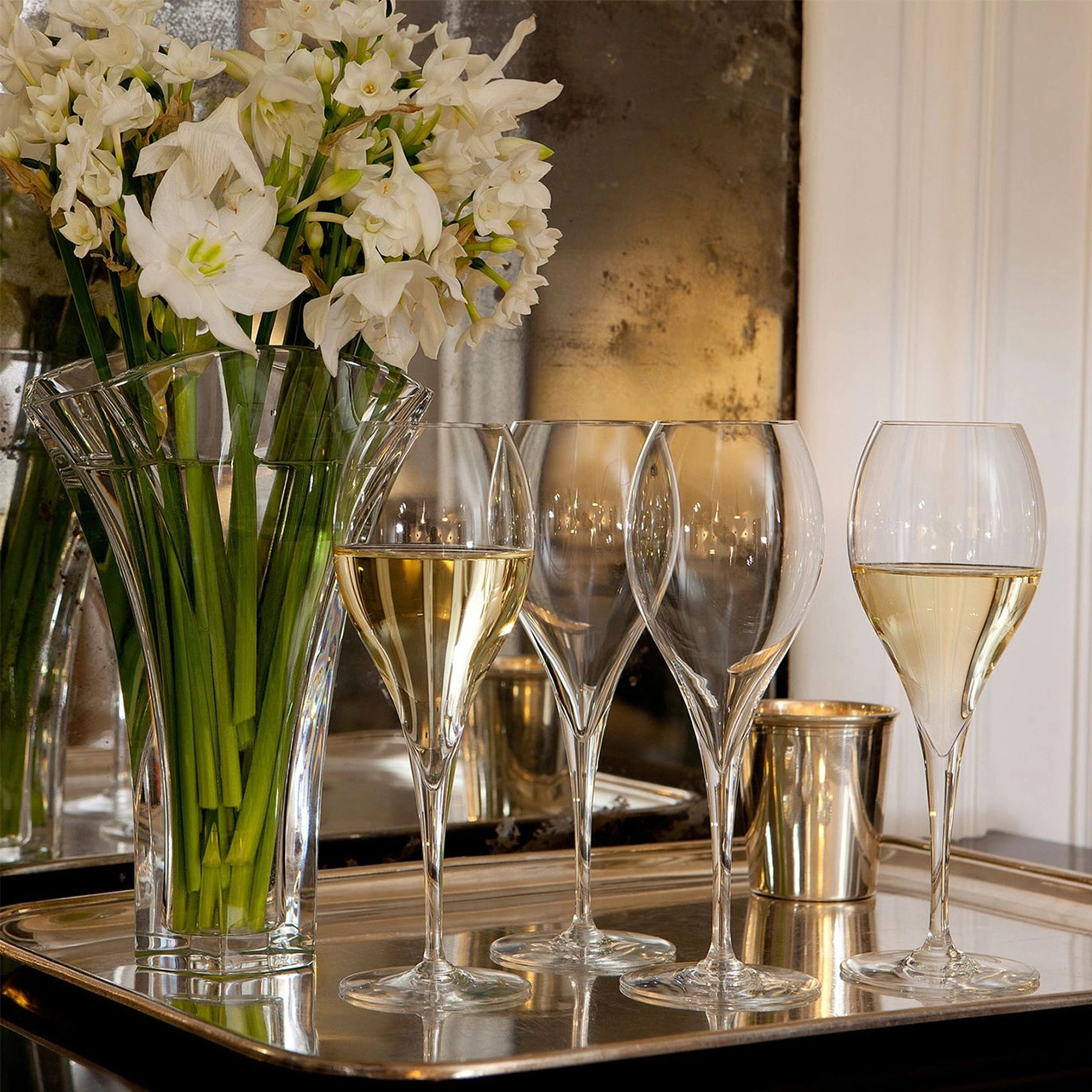 Набор из 2-х бокалов для шампанского OENOLOGIE 280 мл хрусталь прозрачный – 2