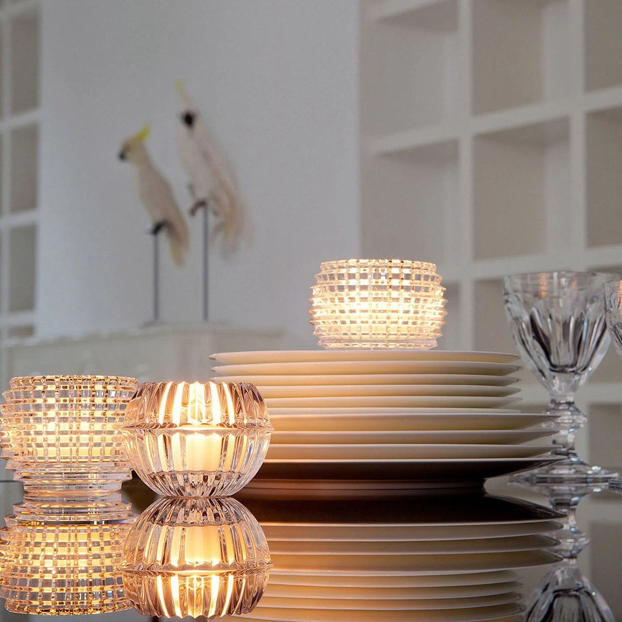 Подсвечник MILLE NUITS 6.5 см хрусталь Baccarat 2602775