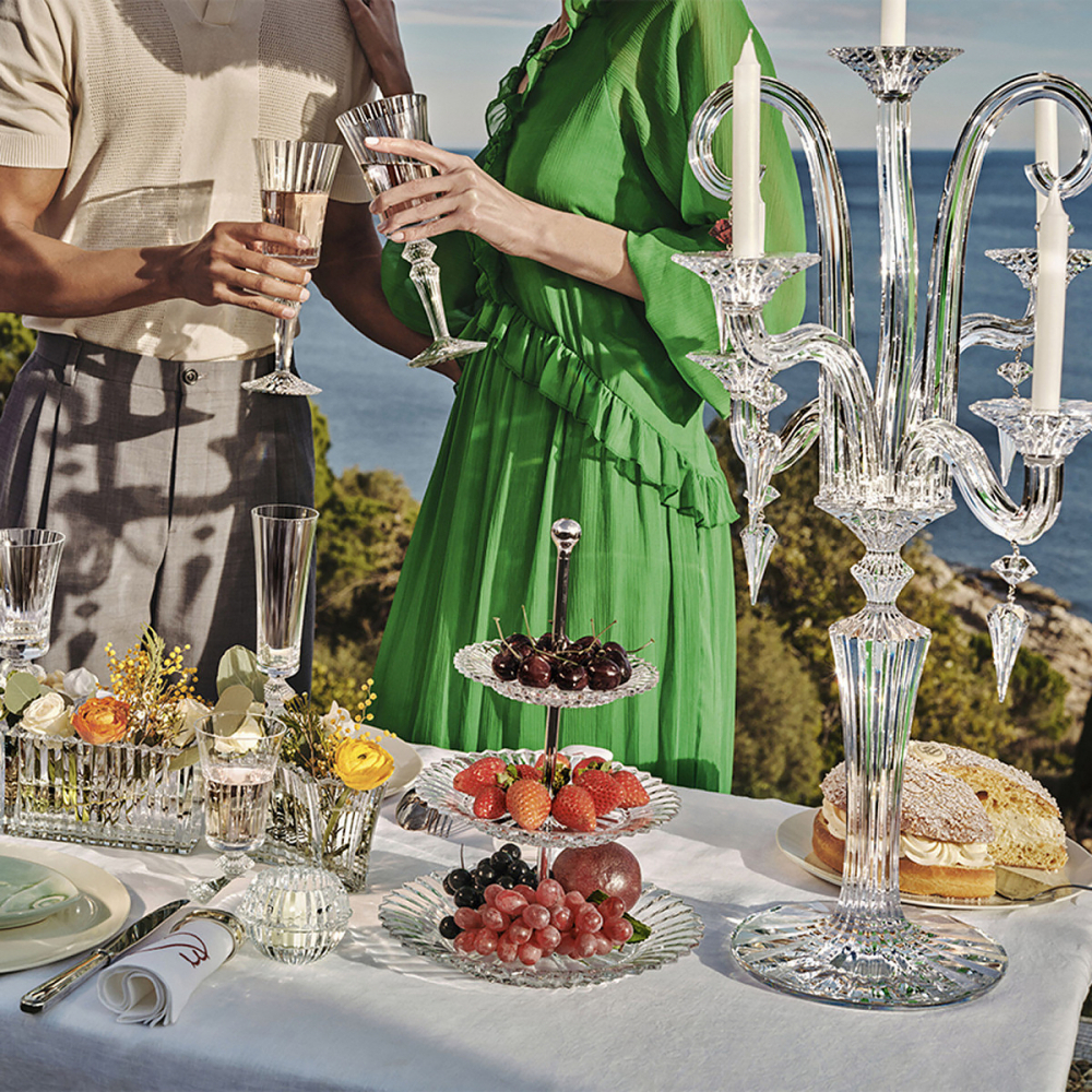 Подсвечник MILLE NUITS 6.5 см хрусталь Baccarat 2602775