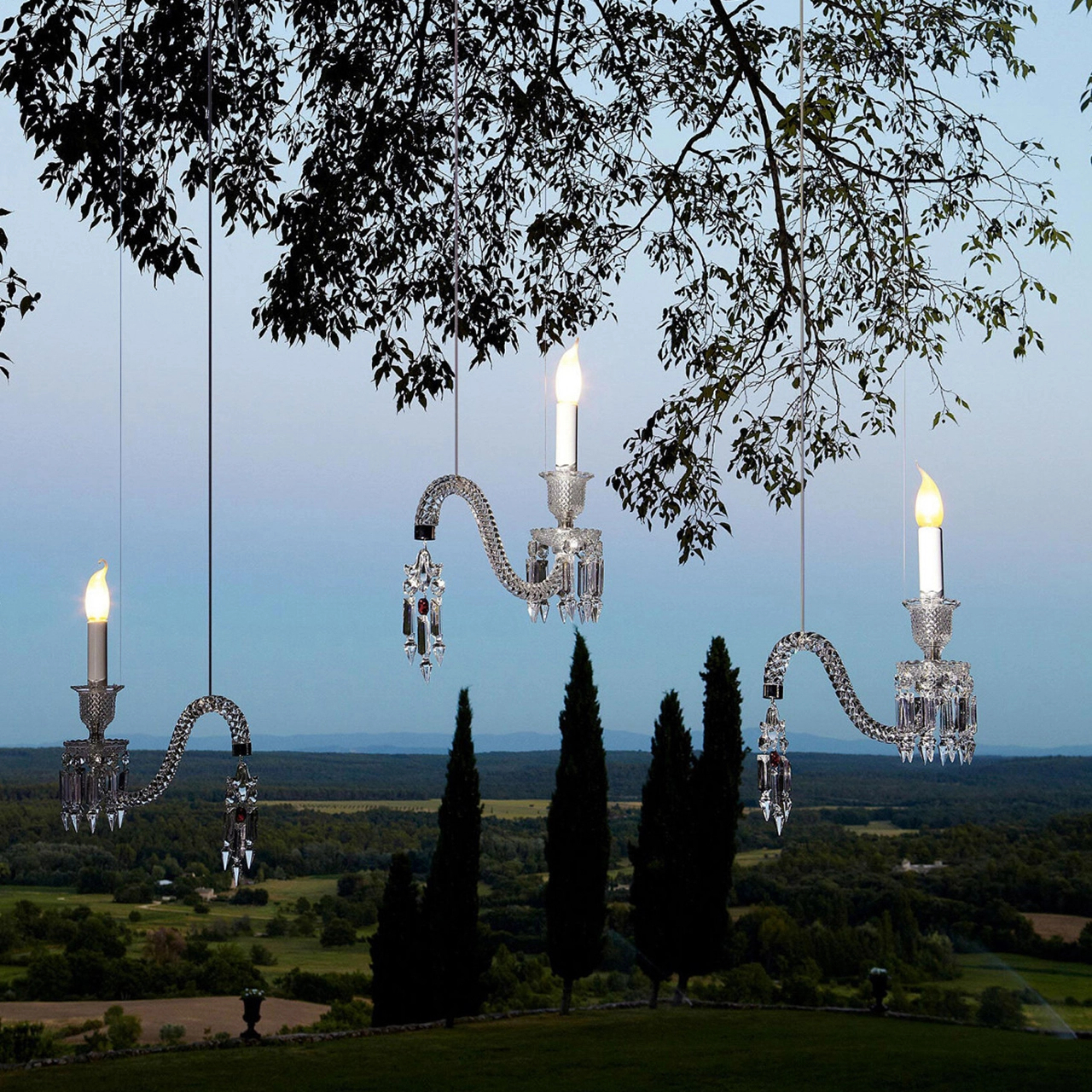 Лампа подвесная ZENITH FANTOME 47 см хрусталь – 2