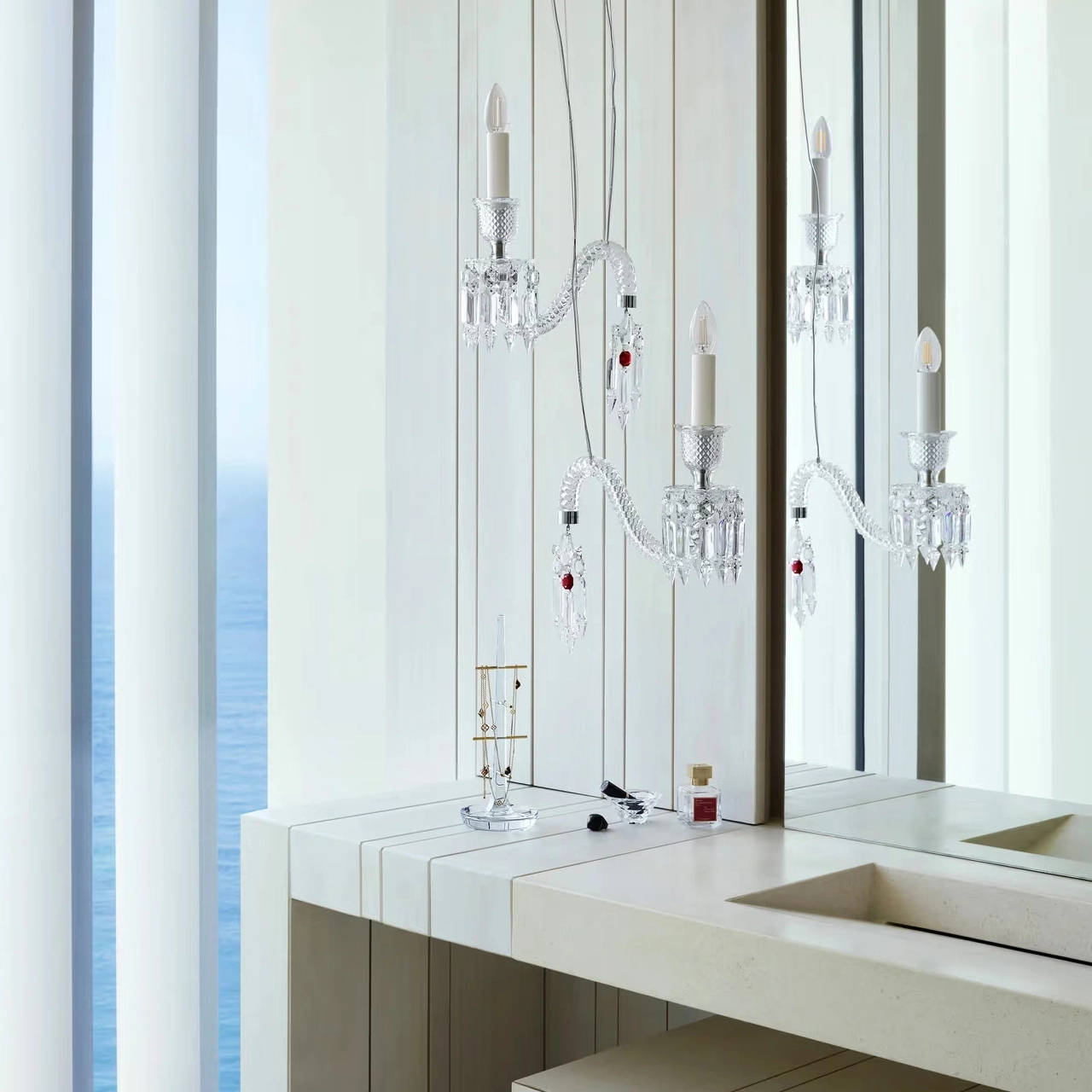 Лампа подвесная ZENITH FANTOME 47 см хрусталь Baccarat 2601652