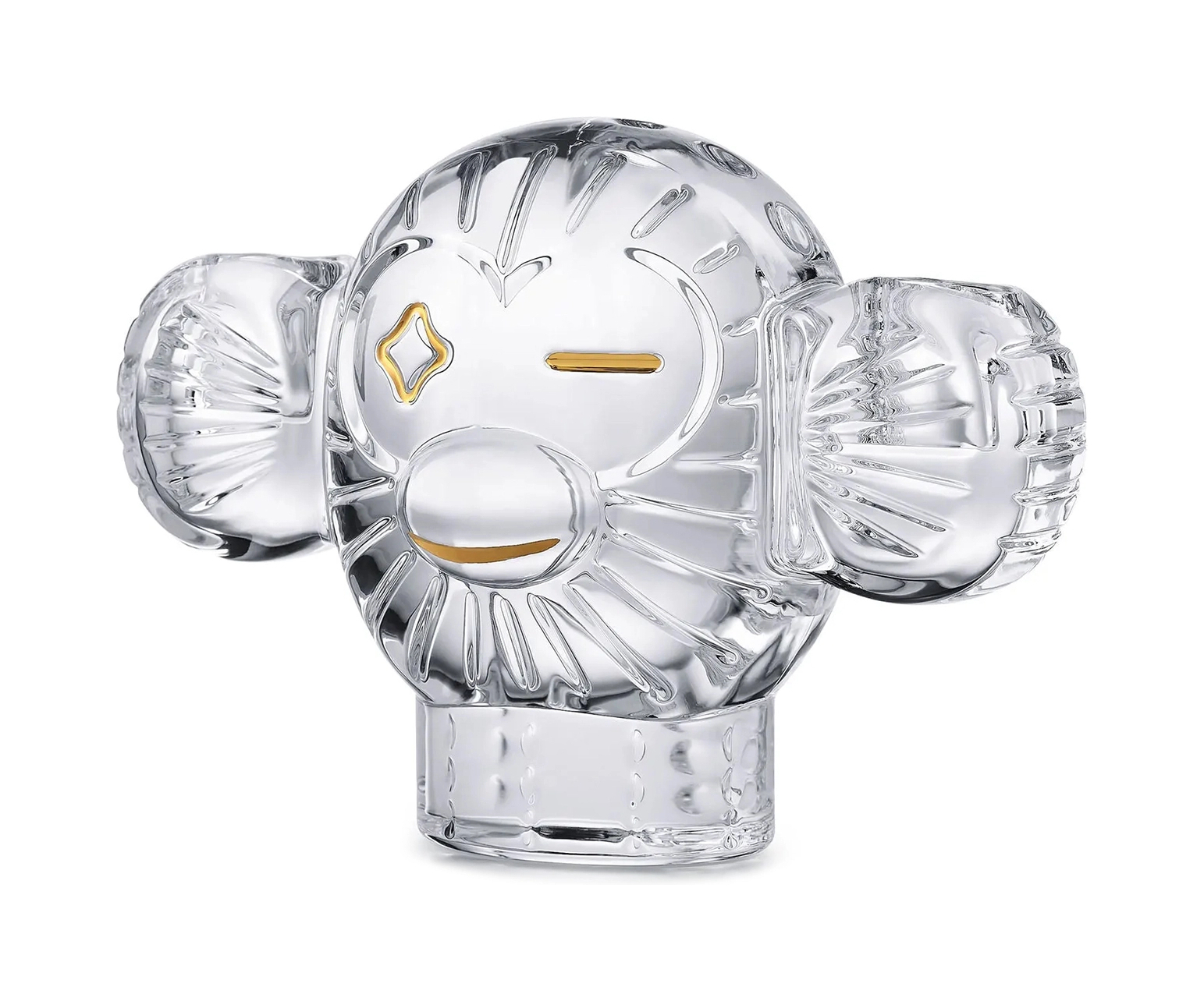 Подсвечник FAUNACRYSTOPOLIS MONKEY двойной 12.2 см хрусталь Baccarat 2814254