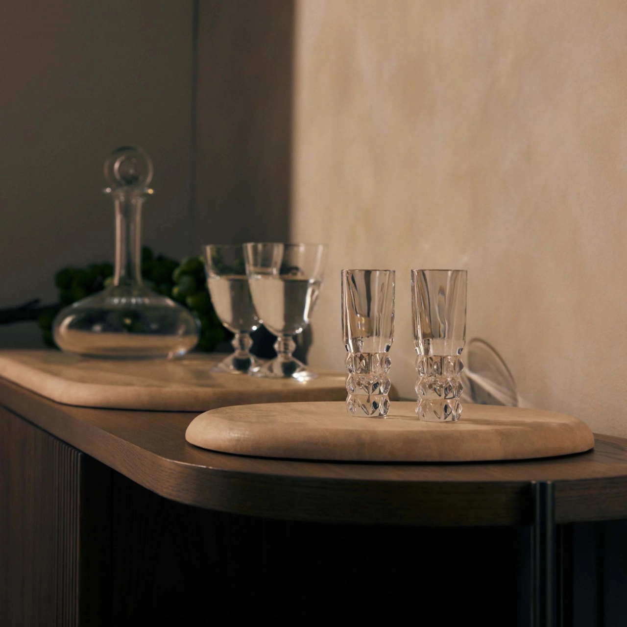 Набор из 2-х рюмок LOUXOR 40 мл хрусталь прозрачный Baccarat 2816002