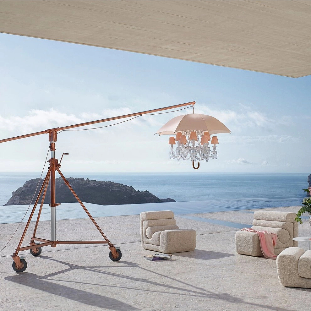 Люстра-торшер Marie Coquine хрусталь – 2