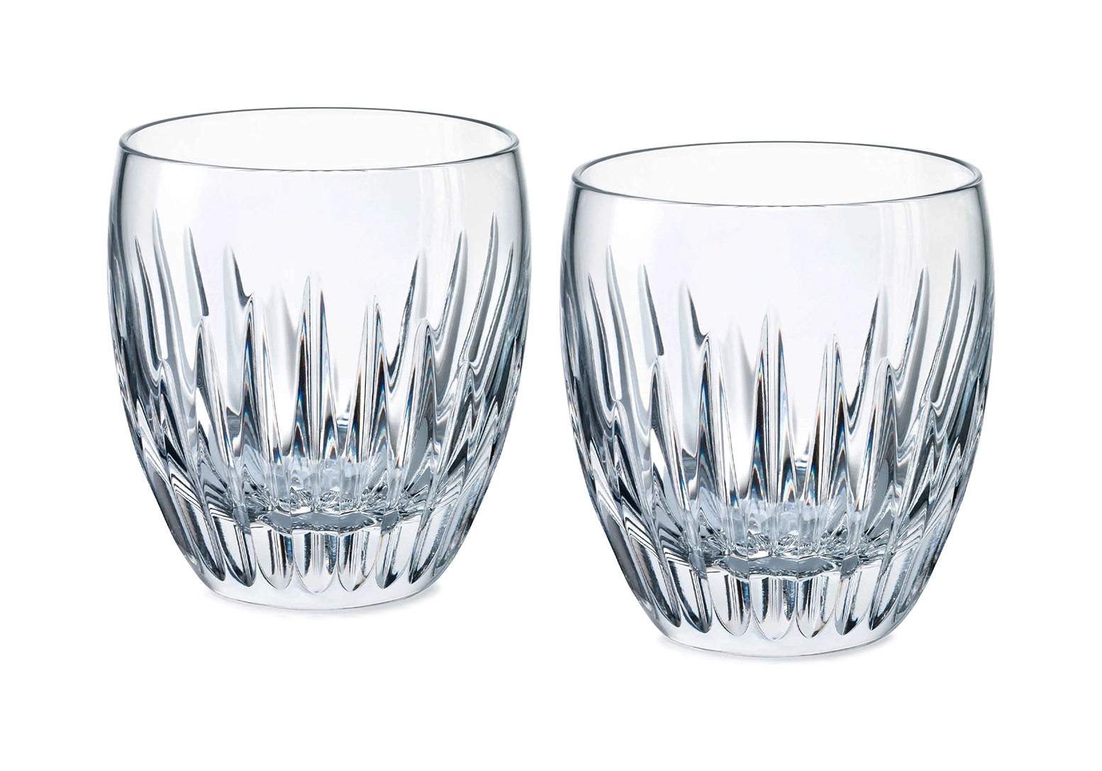 Набор из 2-х бокалов для виски MASSENA №3 300 мл хрусталь прозрачный